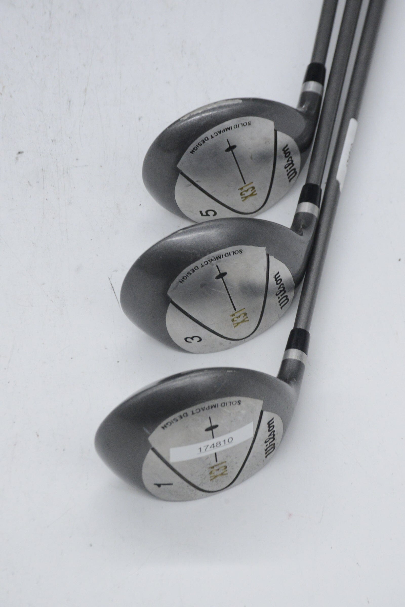 Lefty Wilson X31 D, 3W, 5W Wood Set R Flex Golf Clubs GolfRoots