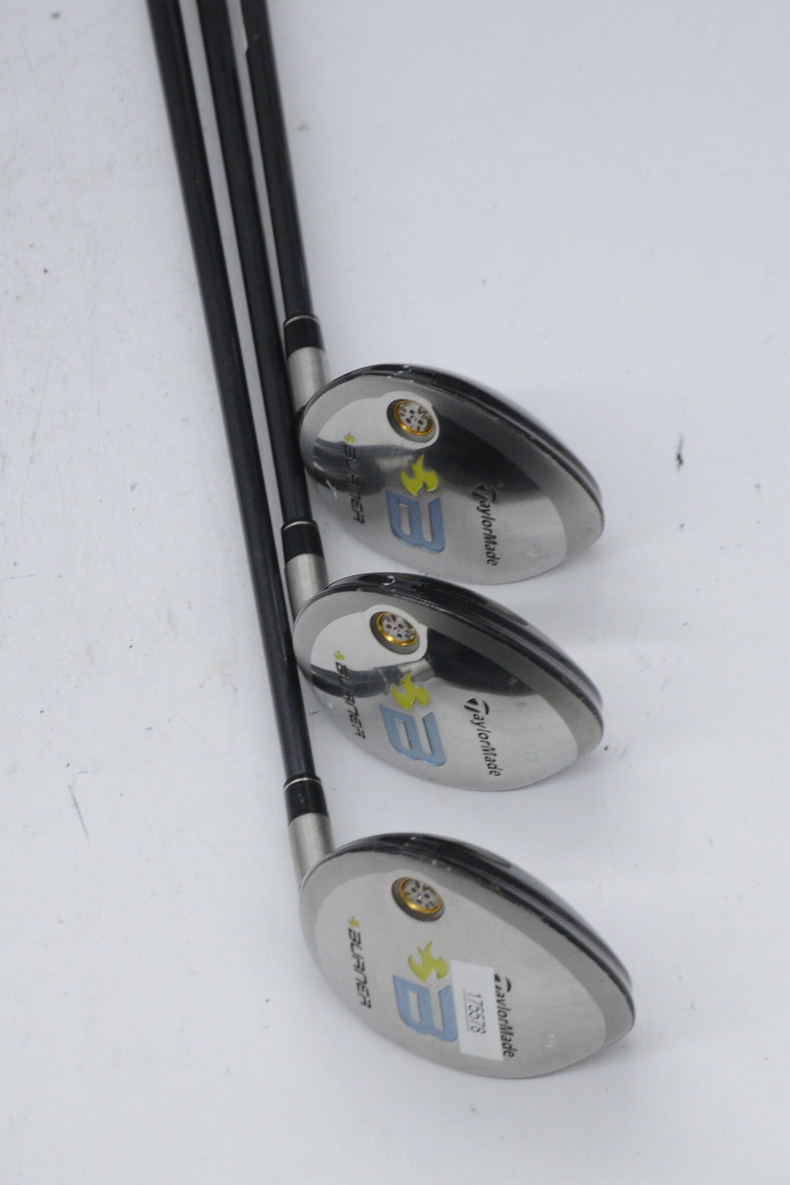 Women's TaylorMade Burner 2008 3W, 5W, 7W Wood Set W Flex Golf Clubs GolfRoots