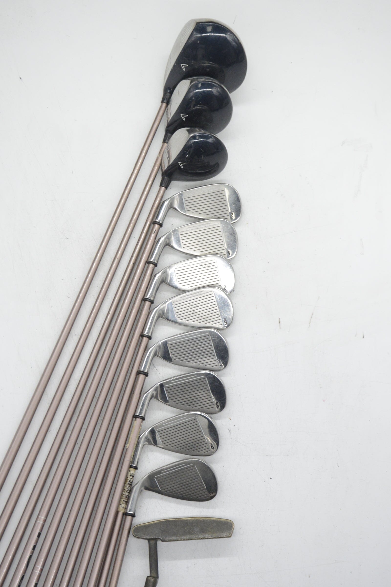 Women's Callaway Steelhead X-18 Red Mixed Full Set W Flex -1" Golf Clubs GolfRoots