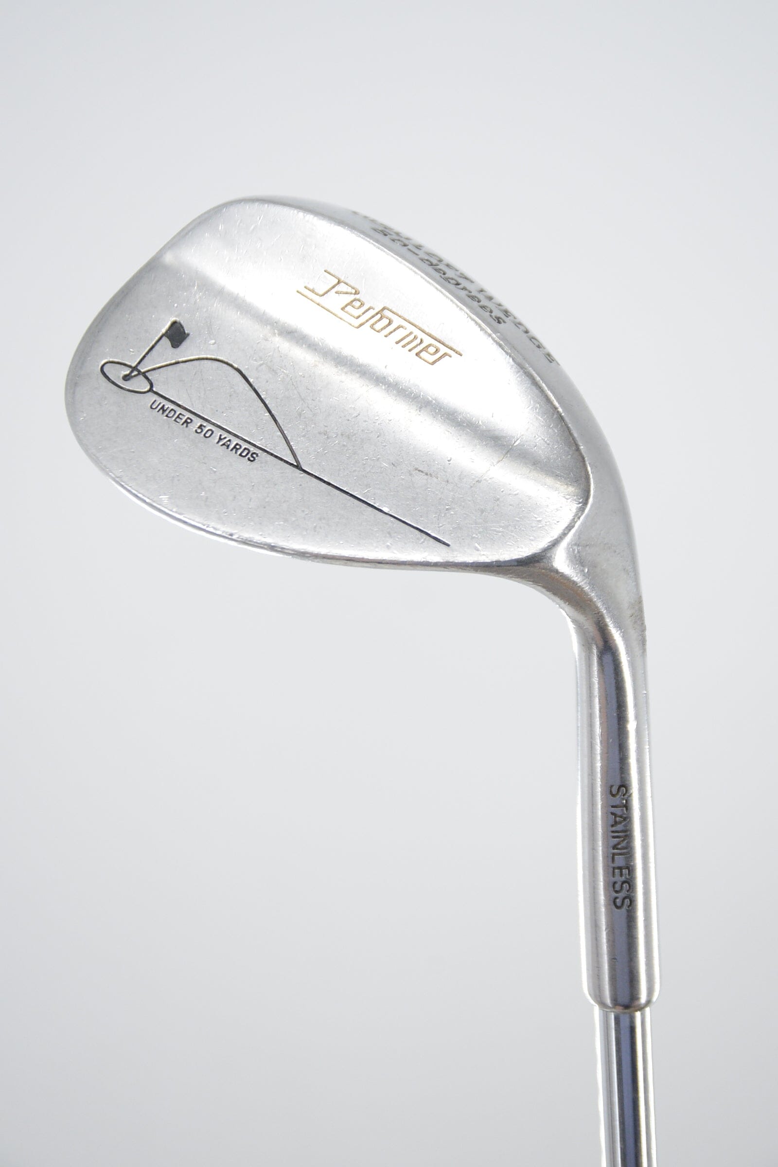 Performer Stainless 60 Degree Wedge S Flex 34" Golf Clubs GolfRoots
