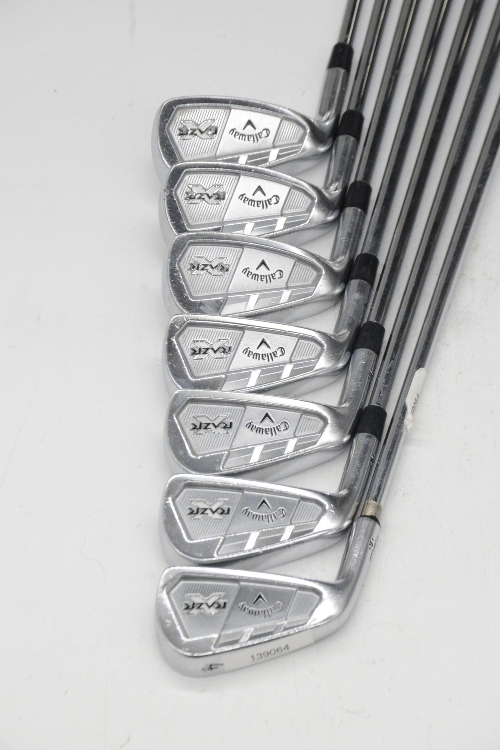 Lefty Callaway RAZR X Forged 4-PW Iron Set S Flex Std Length Golf Clubs GolfRoots