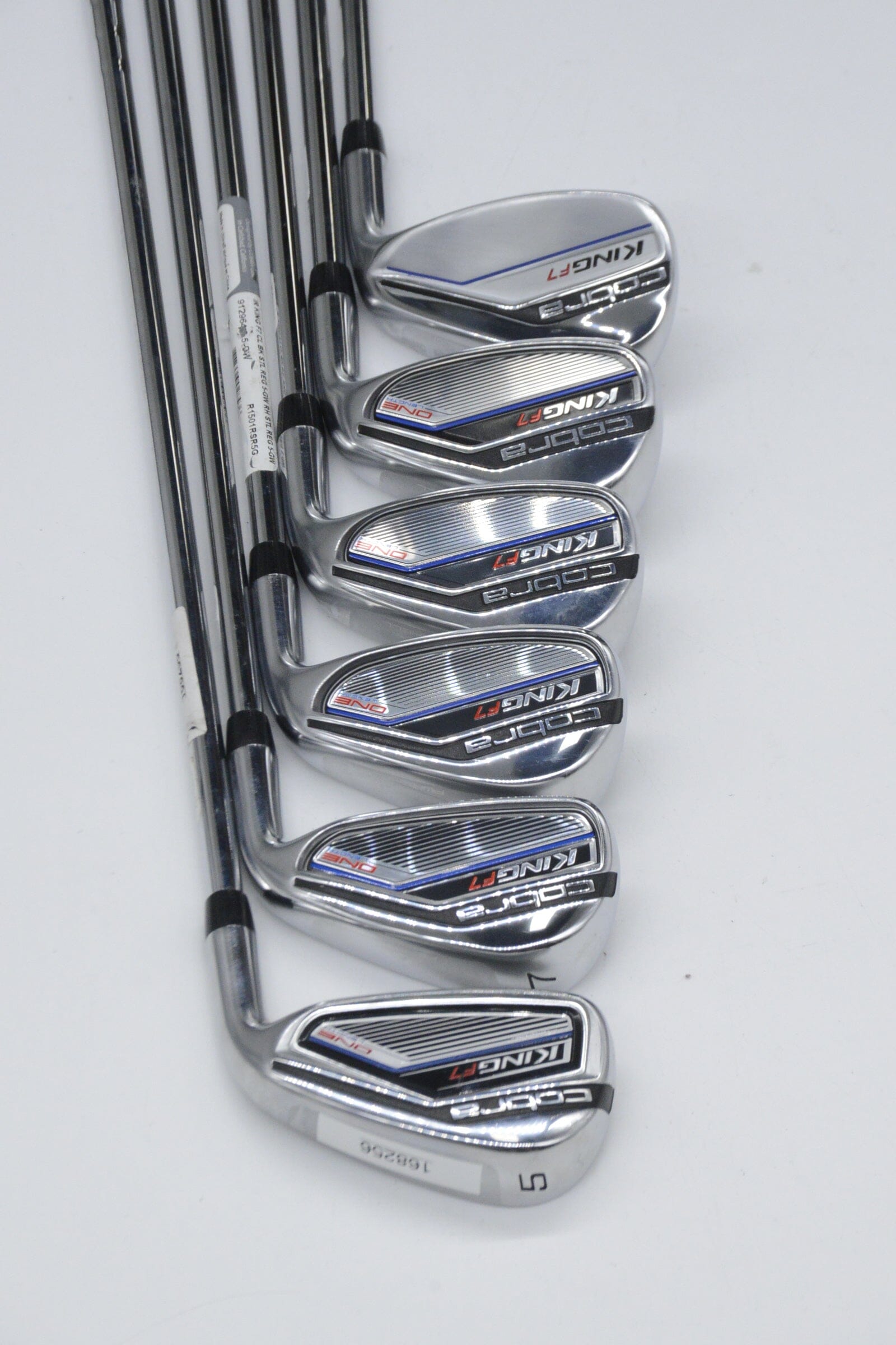 Cobra King F7 One Length 5, 7-GW Iron Set R Flex 36.75" Golf Clubs GolfRoots