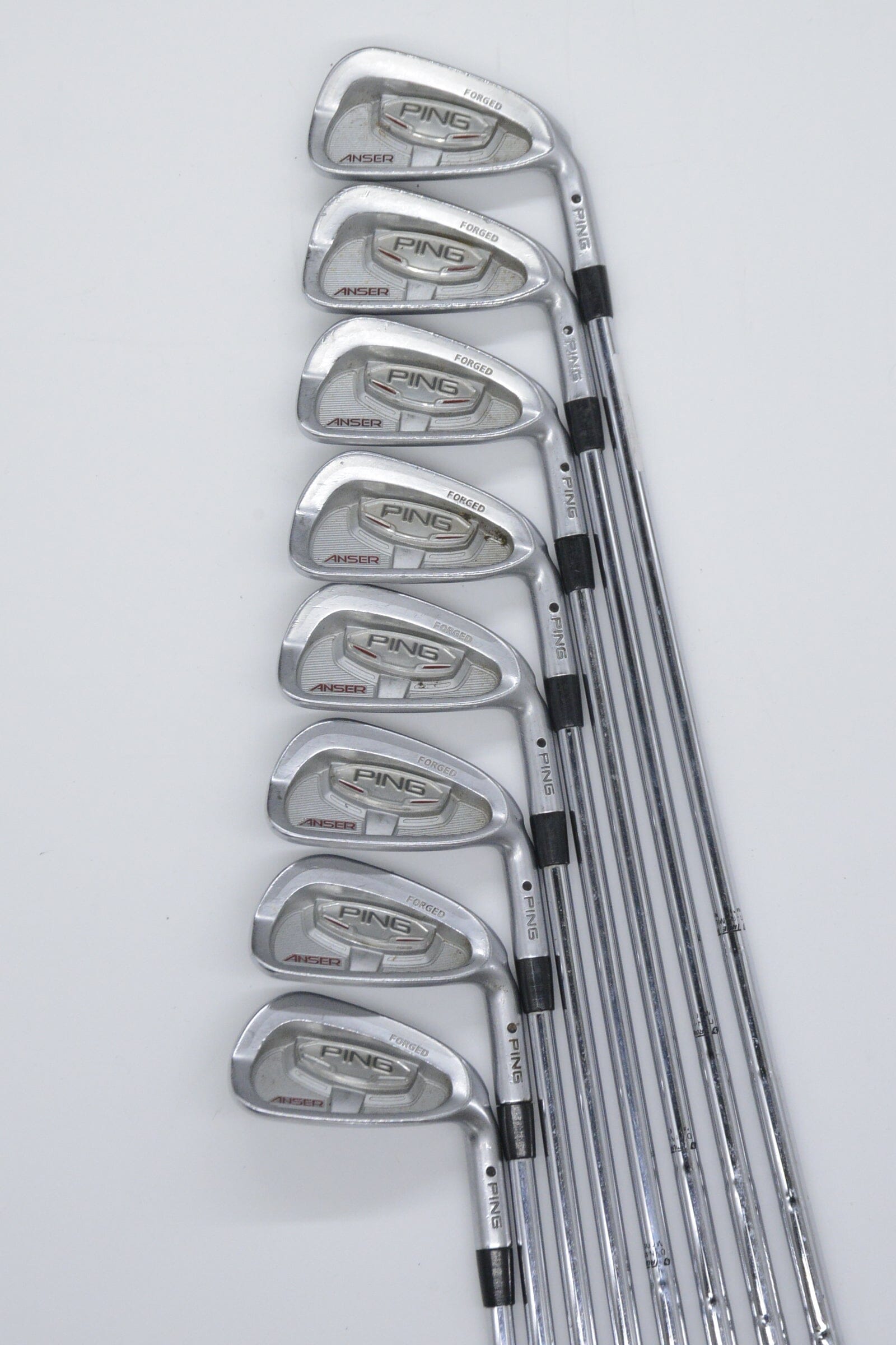 Ping Anser Forged 3-PW Iron Set S Flex Std Length Golf Clubs GolfRoots