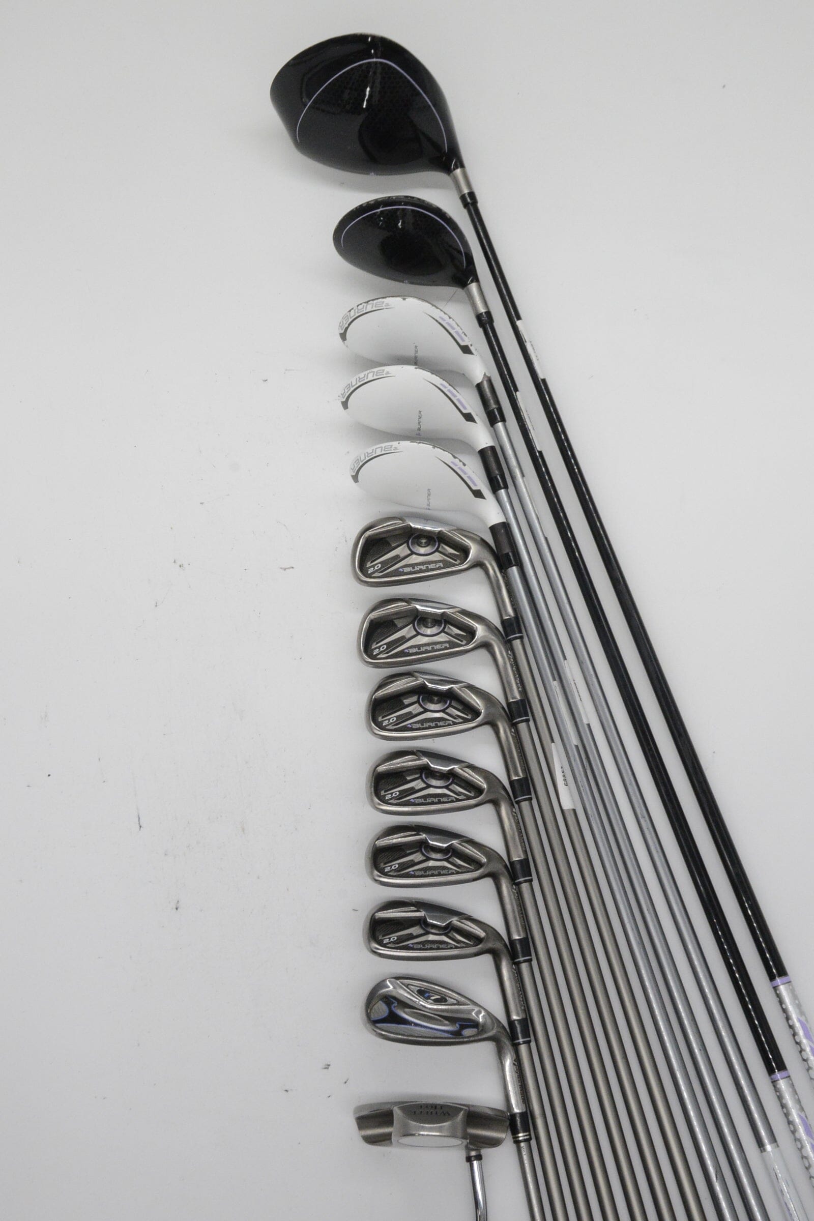 Women's TaylorMade Burner 2.0 Mixed Full Set W Flex Std Length Golf Clubs GolfRoots