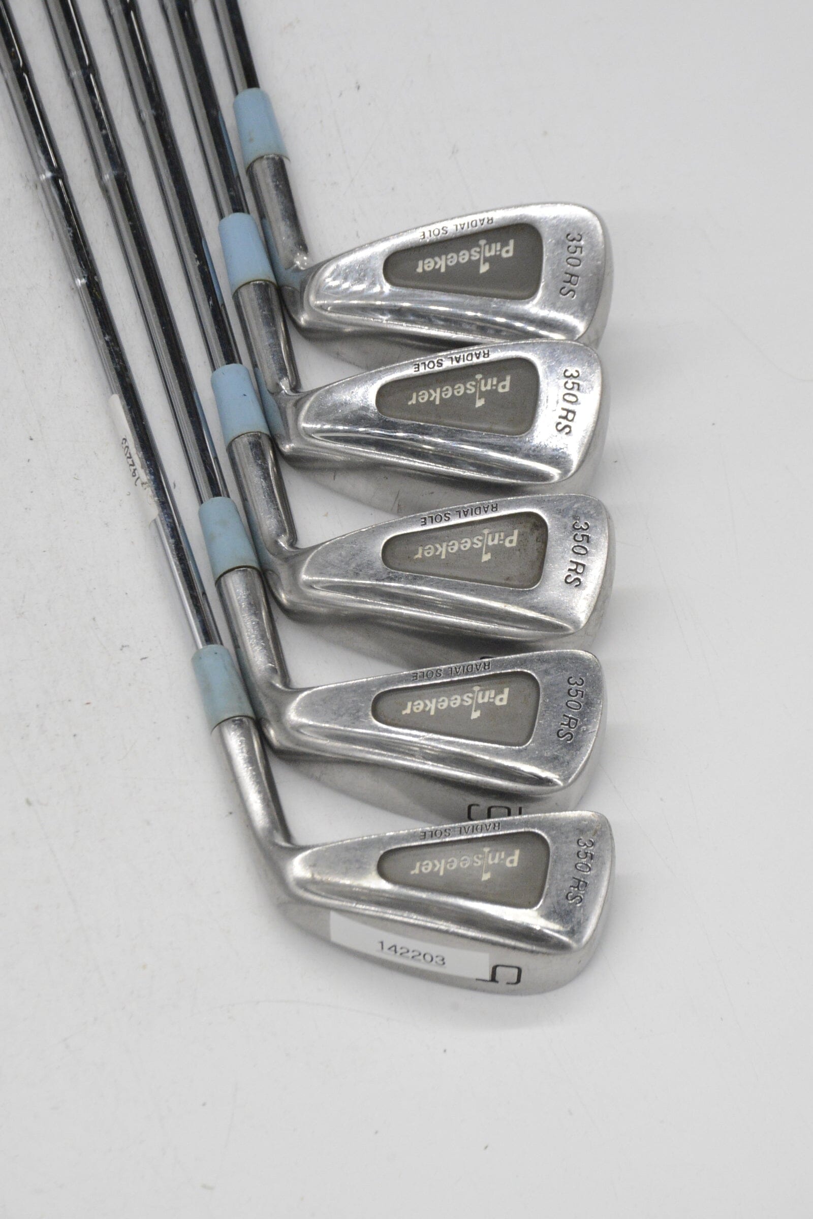 Women's Pinseeker Radial Sole 5-6, 8-PW Iron Set W Flex -1.25" Golf Clubs GolfRoots