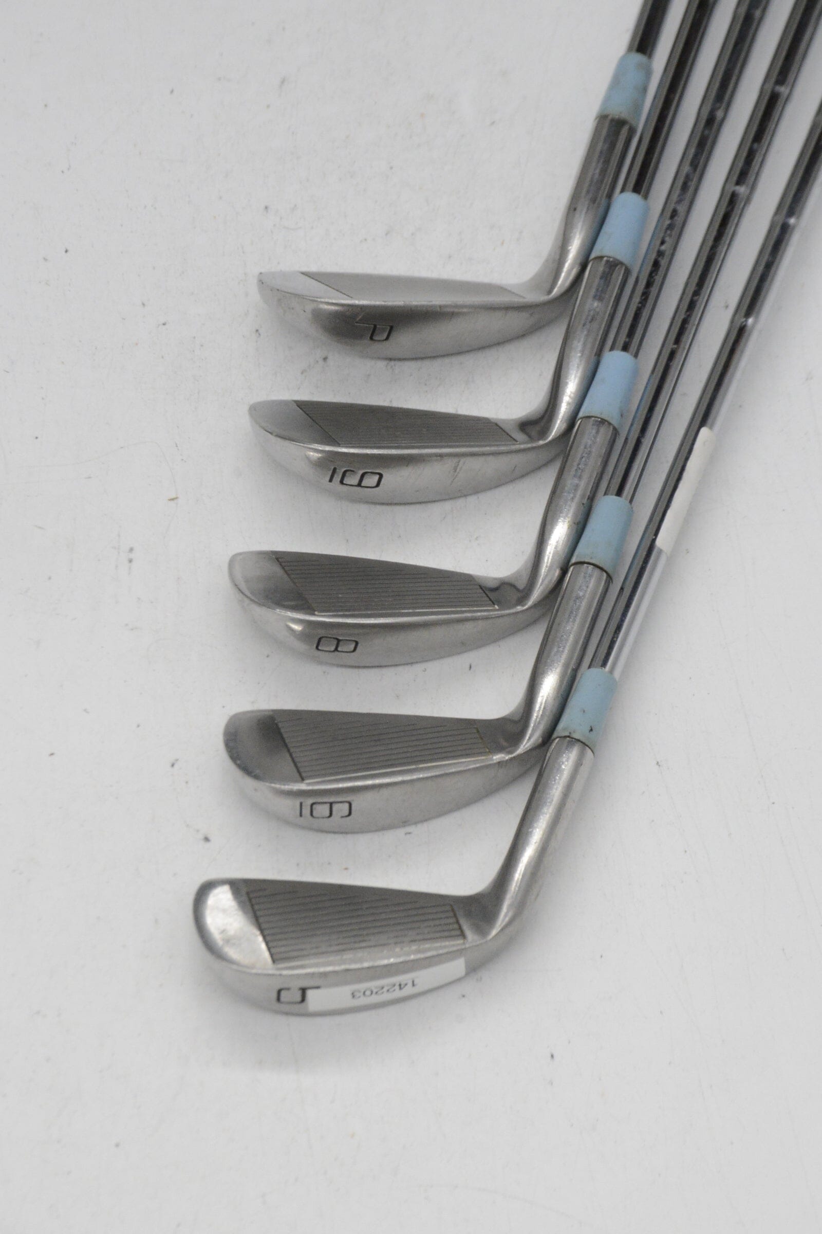 Women's Pinseeker Radial Sole 5-6, 8-PW Iron Set W Flex -1.25" Golf Clubs GolfRoots