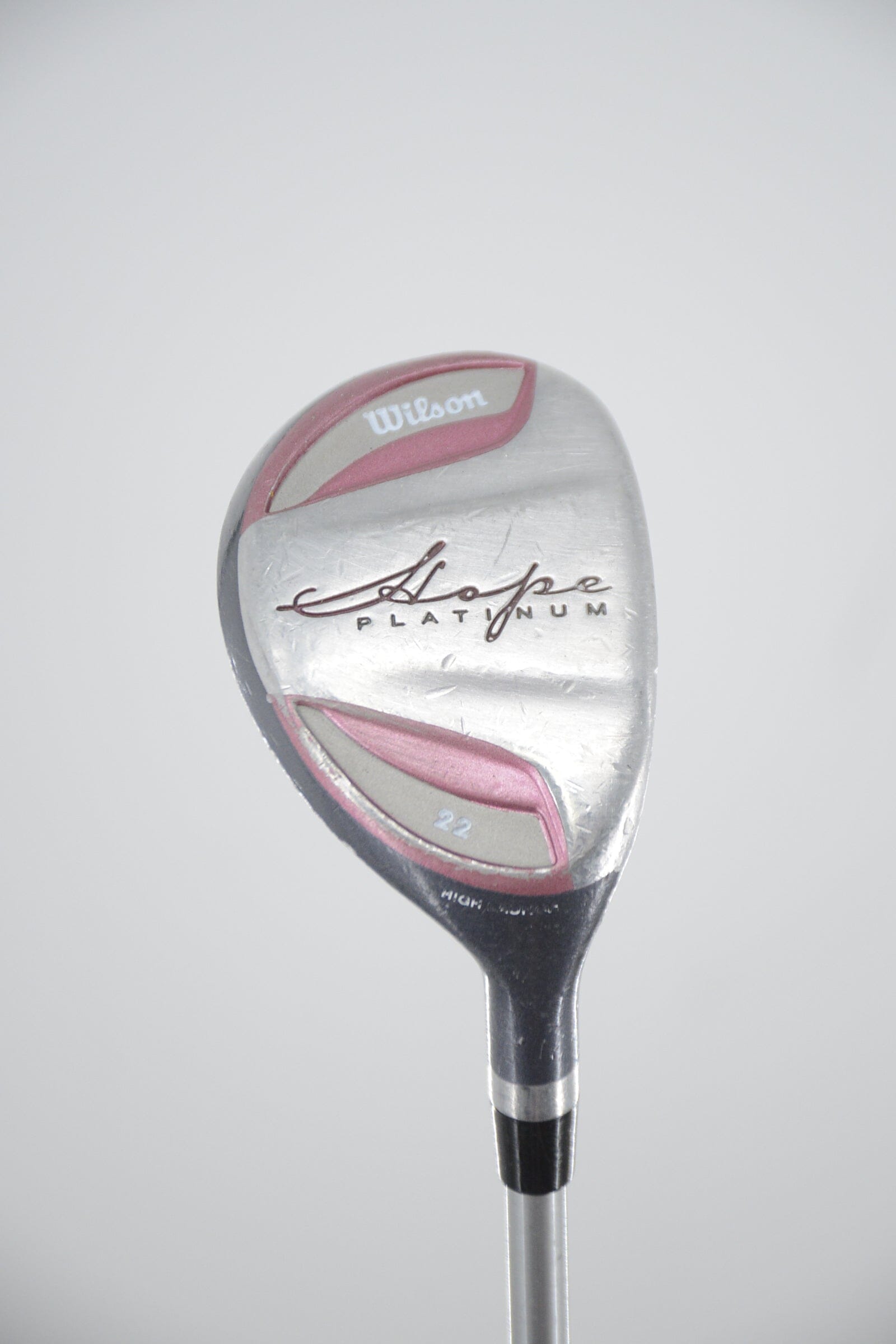Women's Wilson Hope Platinum 22 Degree Hybrid W Flex 38" Golf Clubs GolfRoots