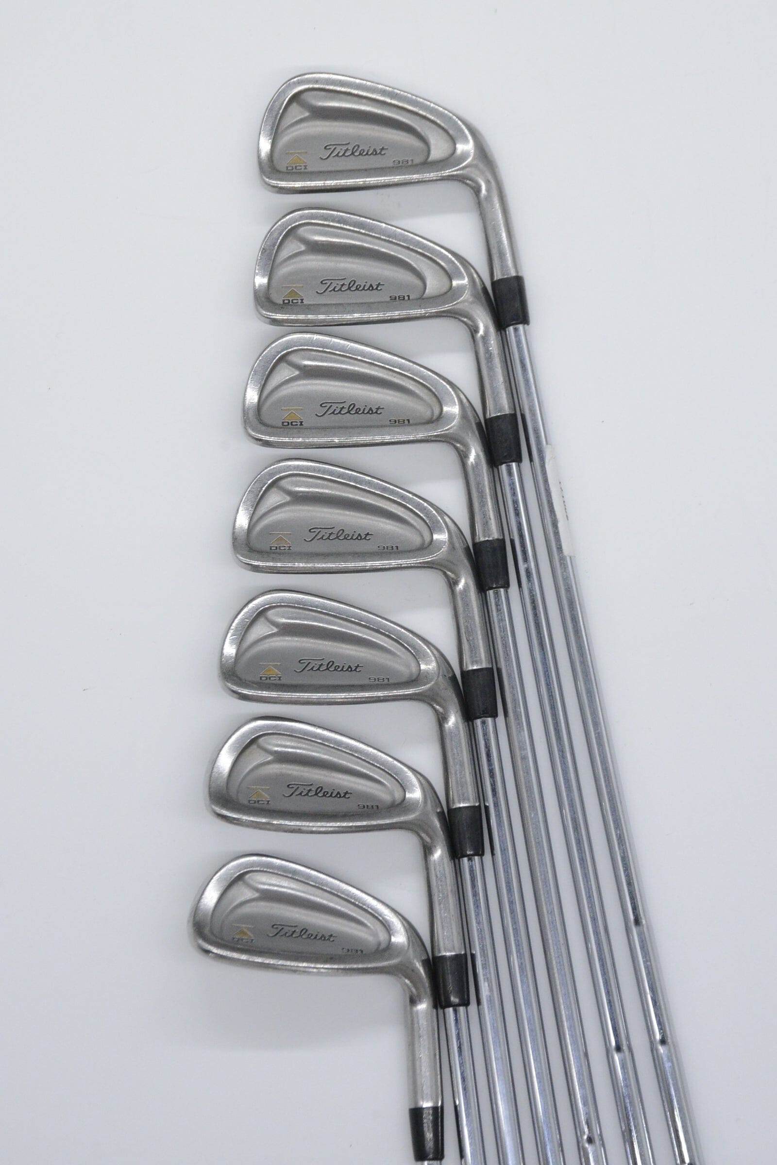 Titleist DCI 981 3-9 Iron Set S Flex Std Length Golf Clubs GolfRoots