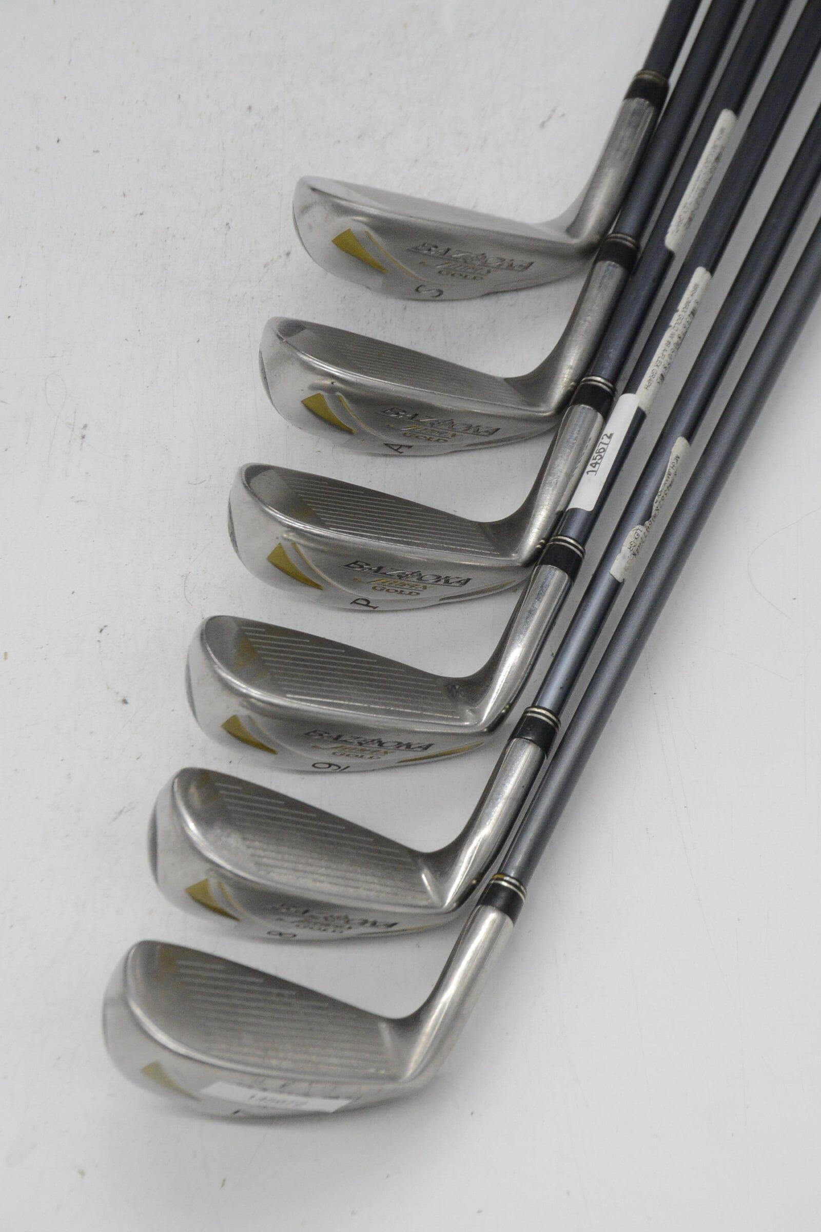 Tour Edge Bazooka JMAX Gold 7-SW Iron Set SR Flex -0.25" Golf Clubs GolfRoots