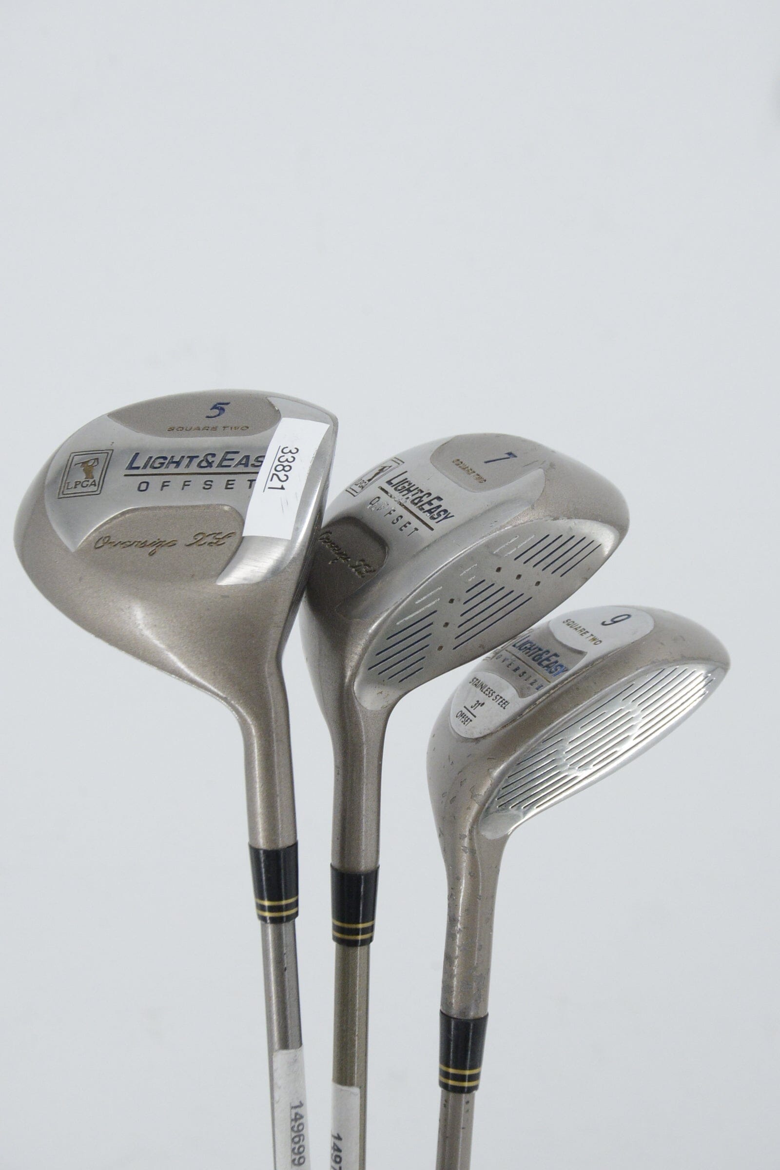 Women's LPGA Light&Easy 5W, 7W, 9W Wood Set W Flex Golf Clubs GolfRoots