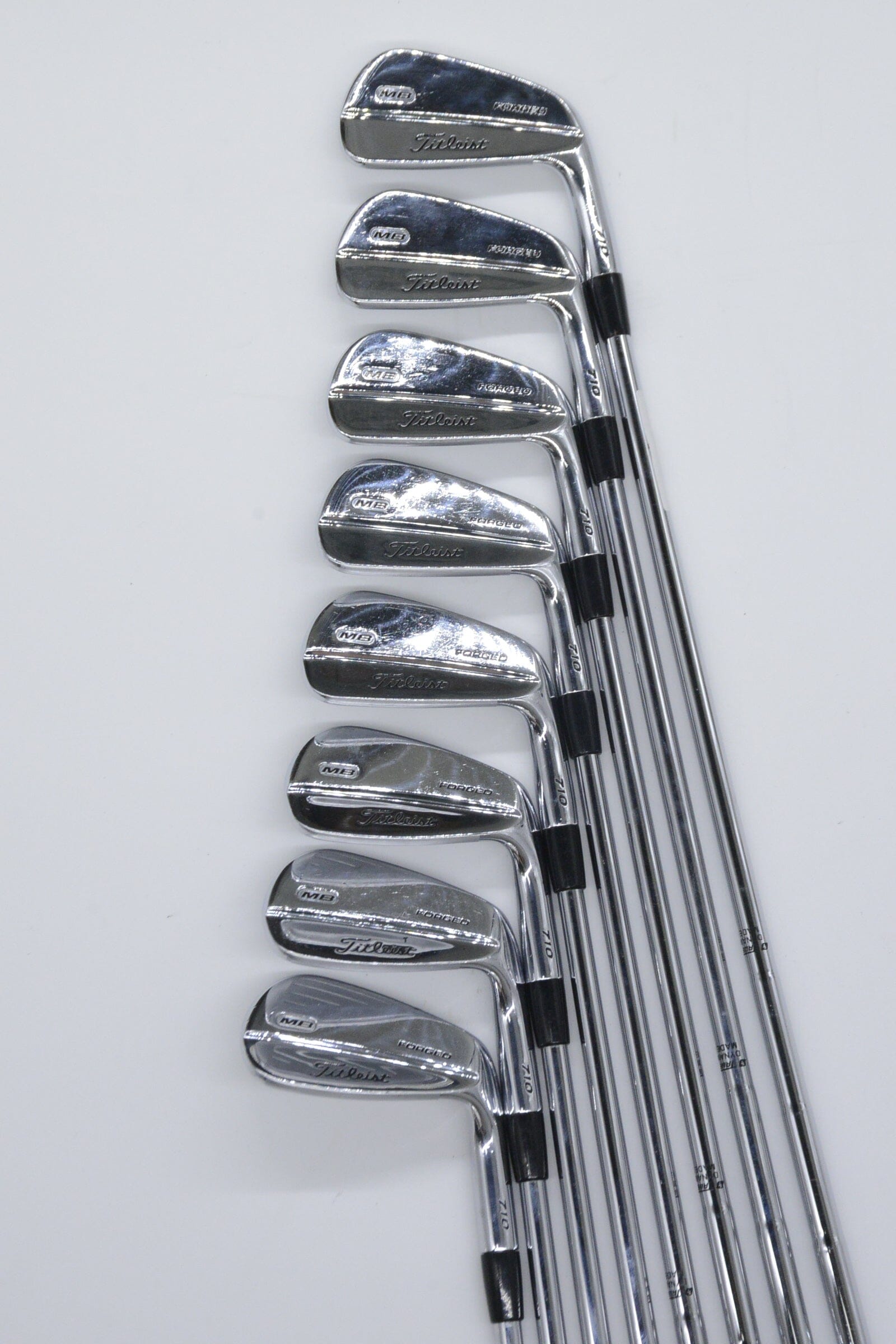 Titleist 710 MB Forged 3-PW Iron Set S Flex Std Length Golf Clubs GolfRoots