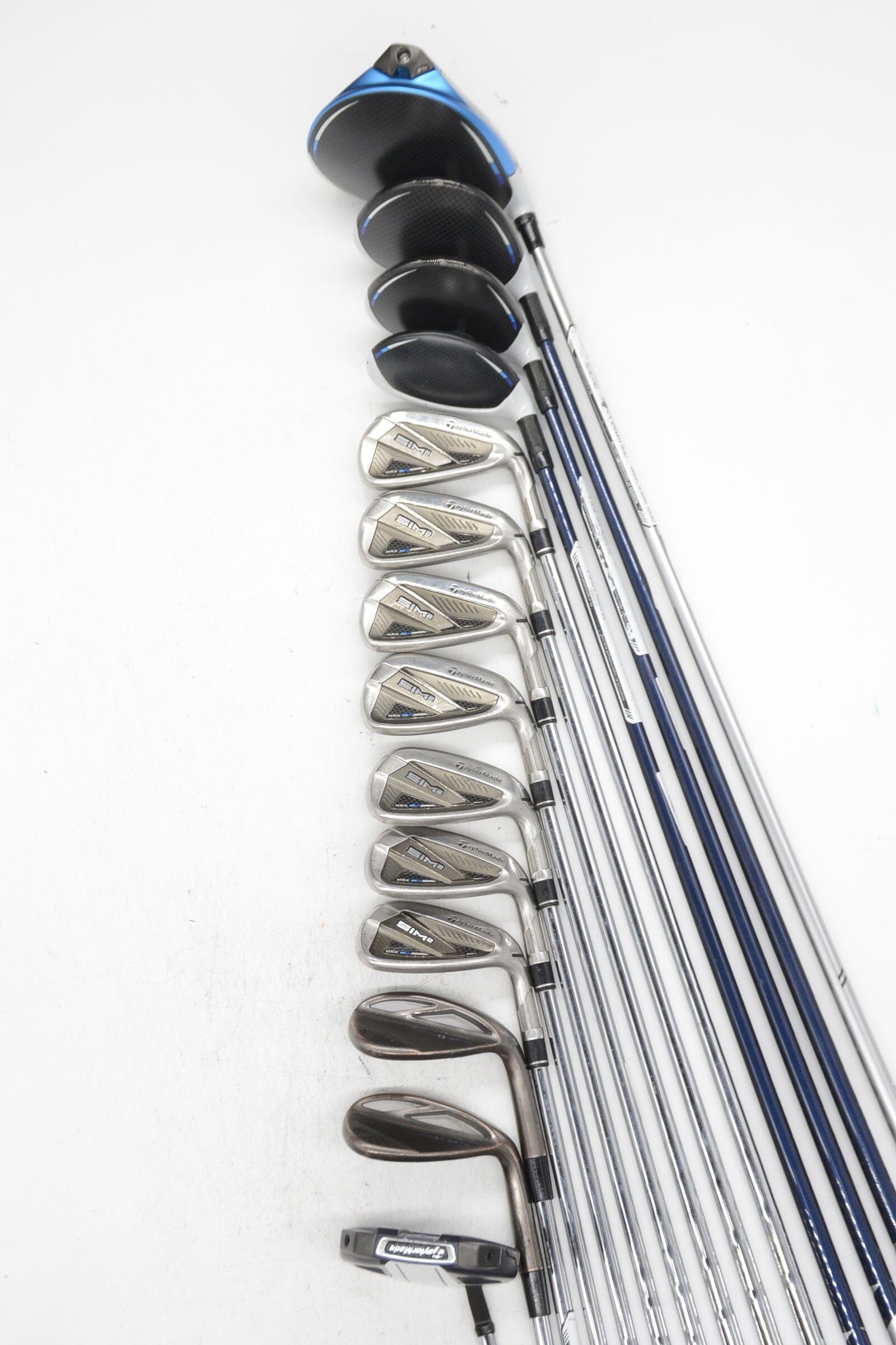 TaylorMade SIM2 Max Mixed Full Set S Flex Std Length Golf Clubs GolfRoots
