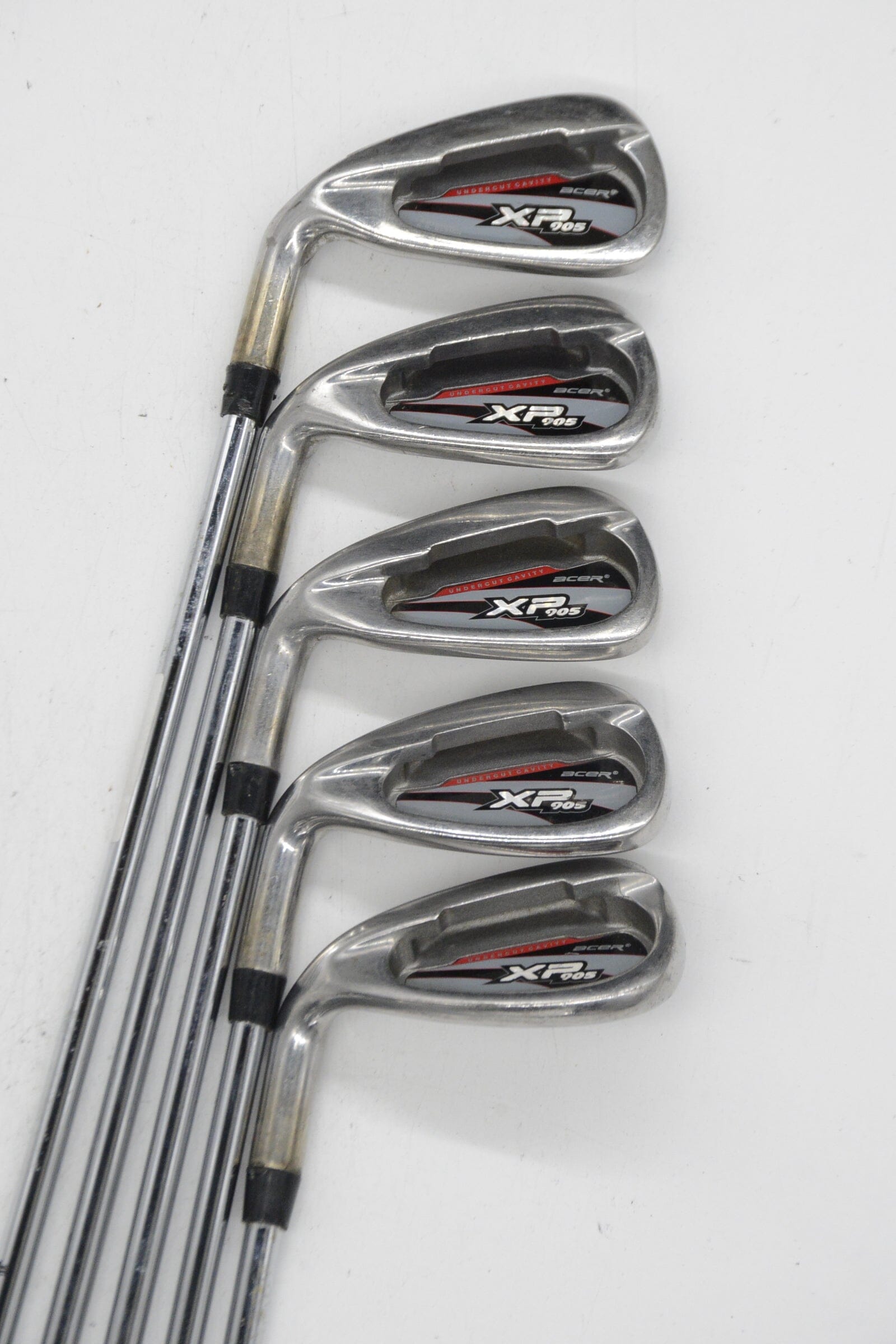 Lefty Acer XP 905 5-8, PW Iron Set S Flex Std Length Golf Clubs GolfRoots