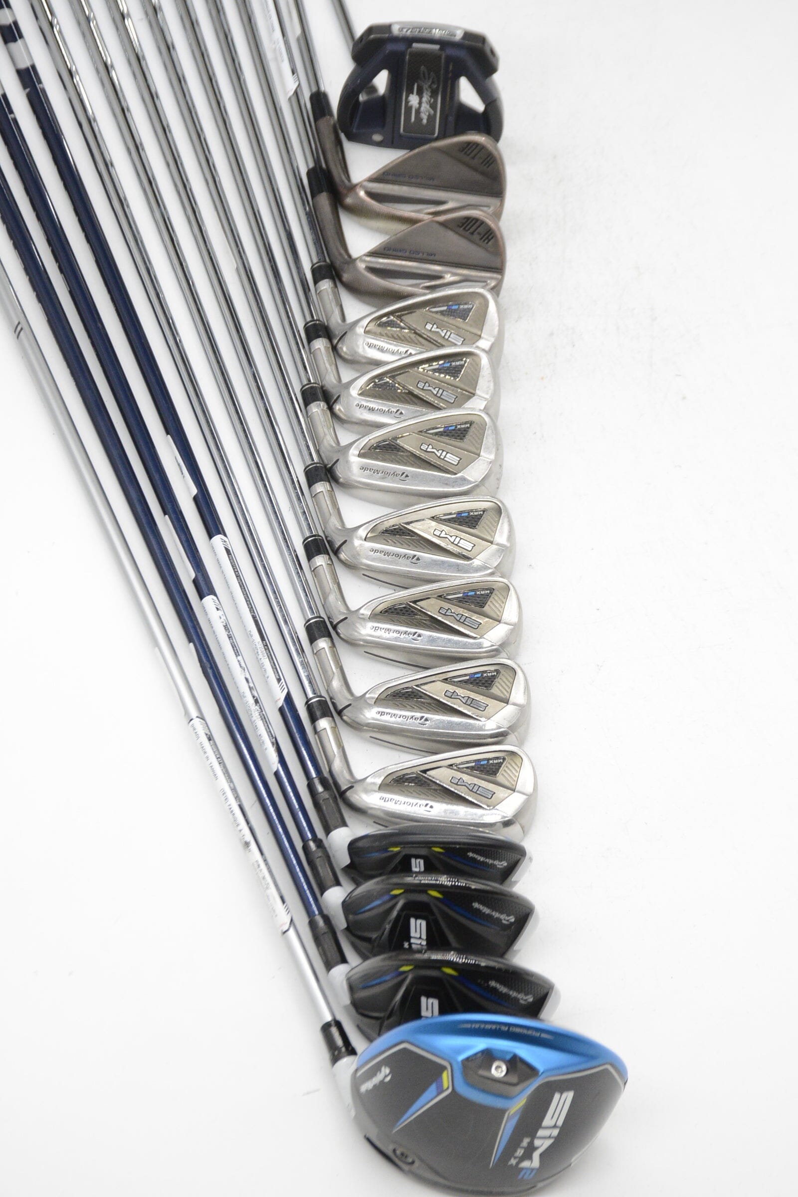 TaylorMade SIM2 Max Mixed Full Set S Flex Std Length Golf Clubs GolfRoots