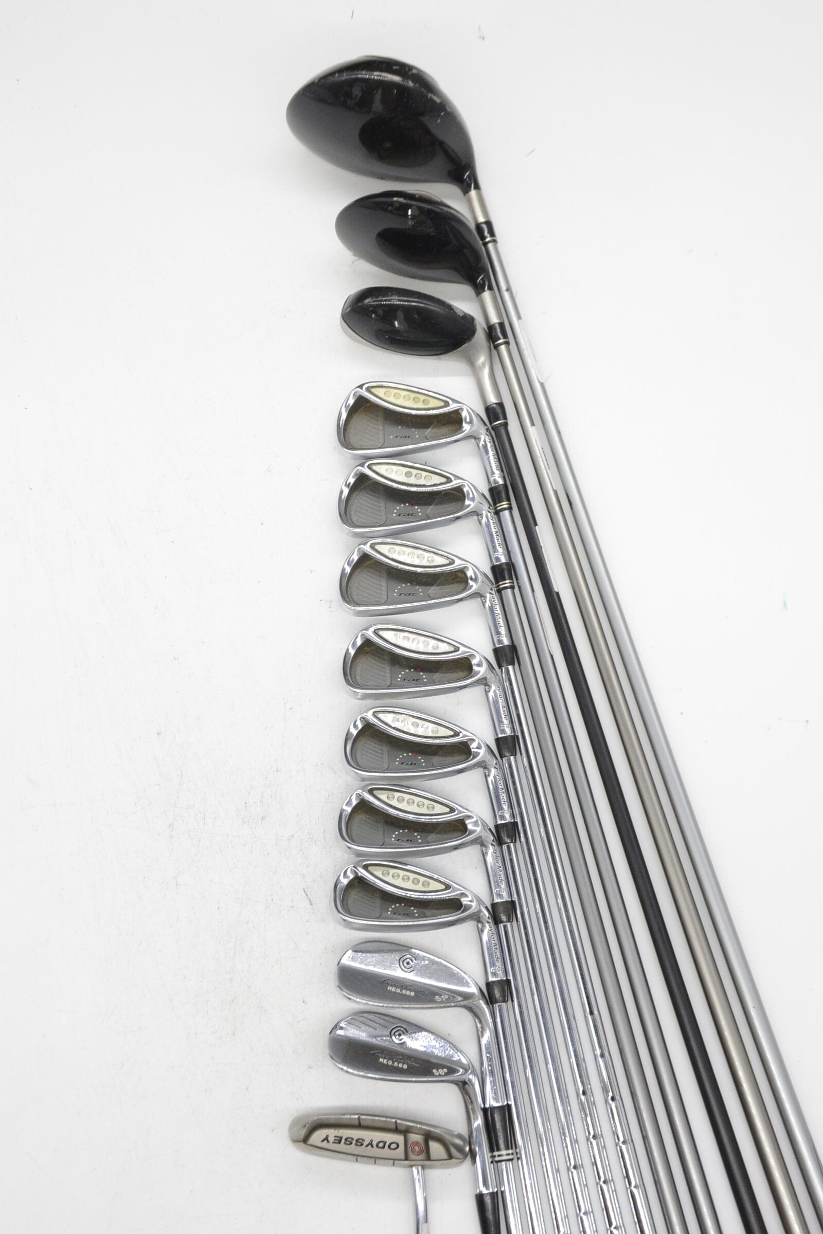 TaylorMade Rac CGB Mixed Full Set S Flex +0.5" Golf Clubs GolfRoots