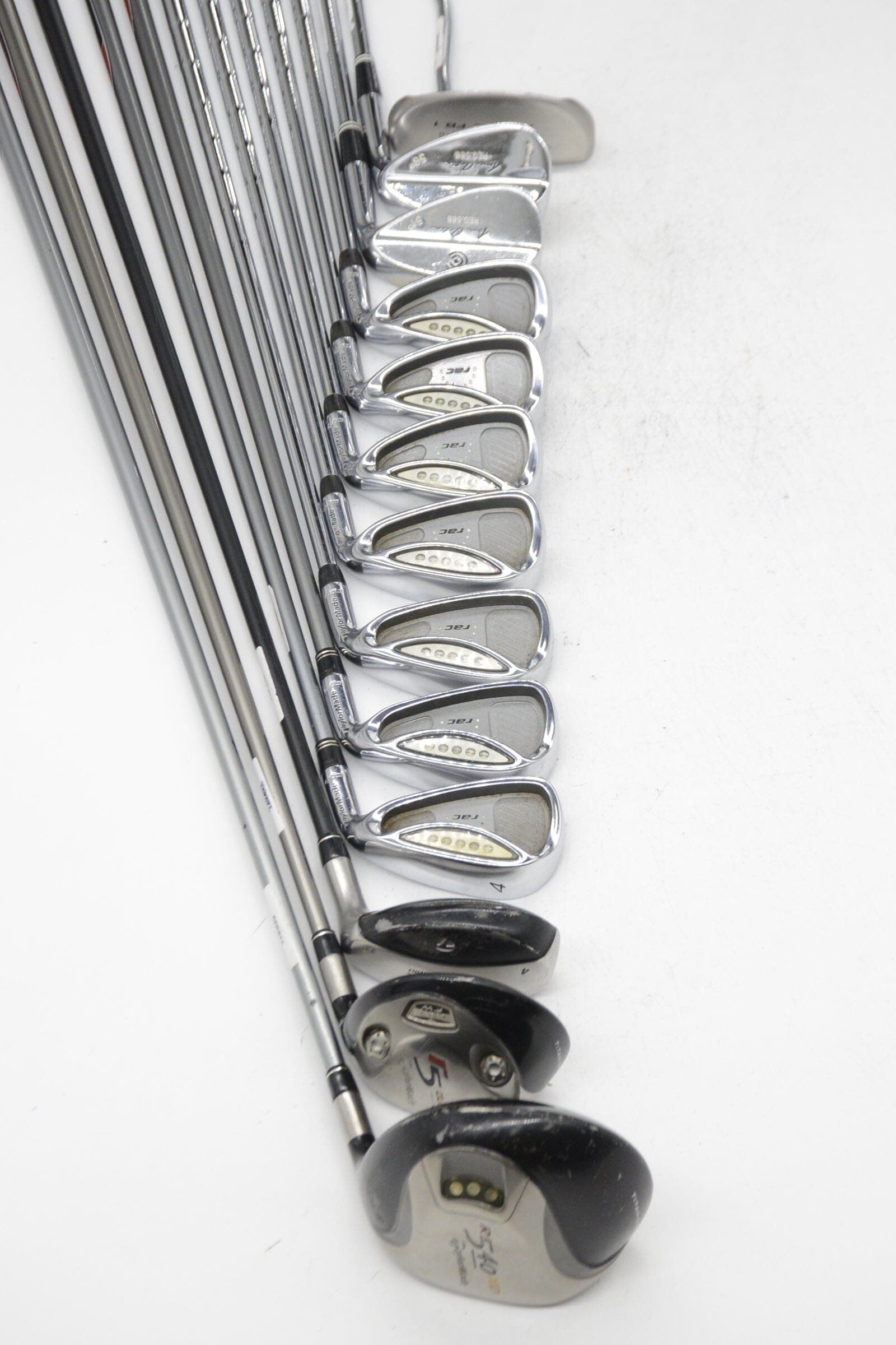 TaylorMade Rac CGB Mixed Full Set S Flex +0.5" Golf Clubs GolfRoots