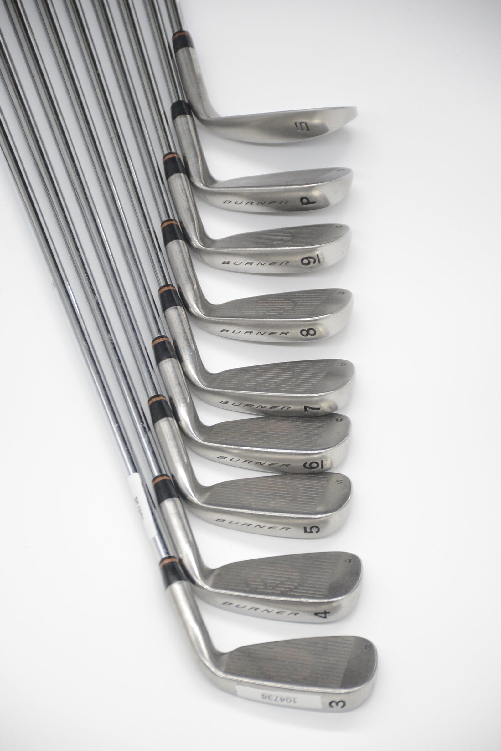 Lefty TaylorMade Burner LCG 3-PW, SW Iron Set S Flex -0.25" Golf Clubs GolfRoots