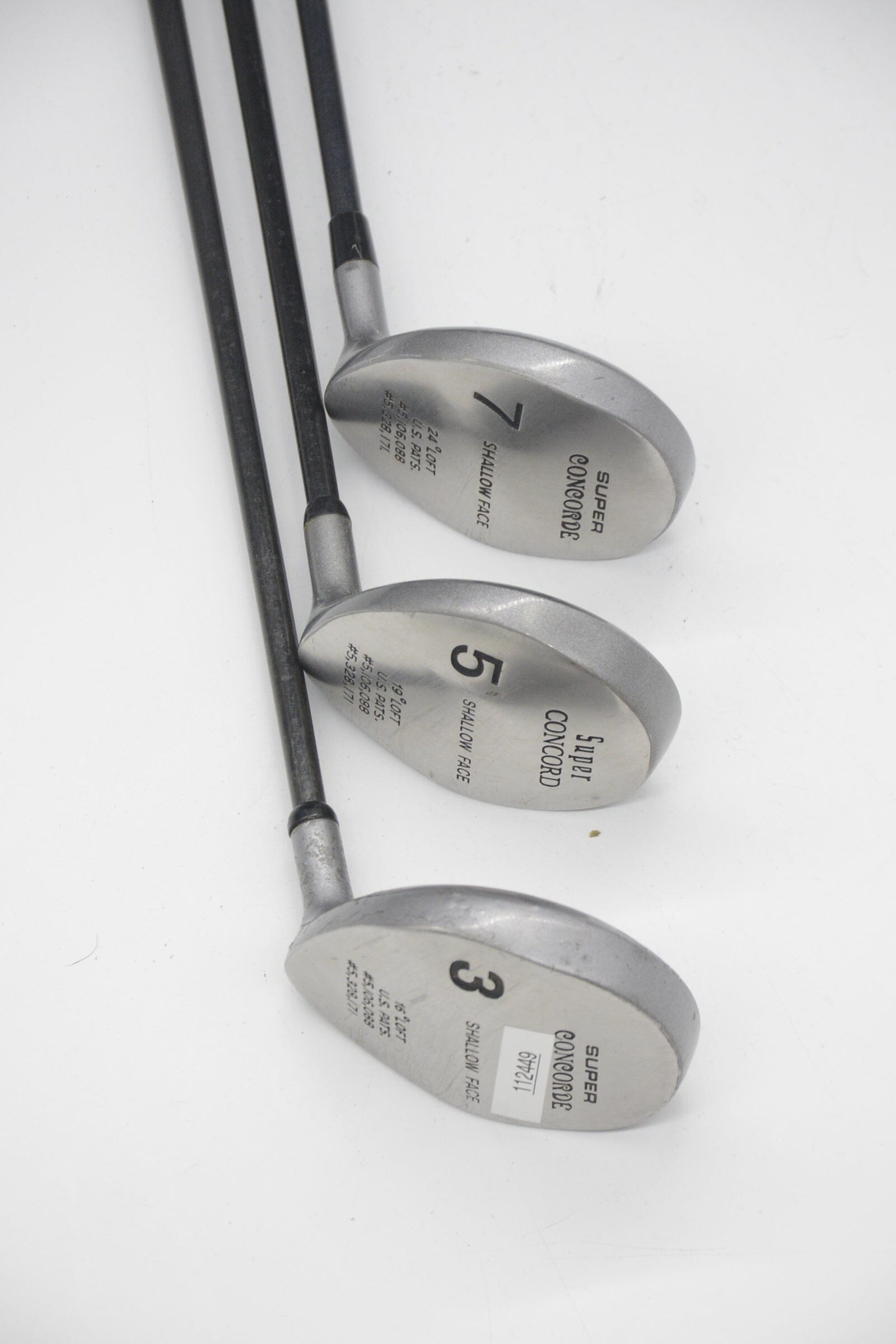 Adams Tight Lies 3W, 5W, 7W Wood Set R Flex Golf Clubs GolfRoots