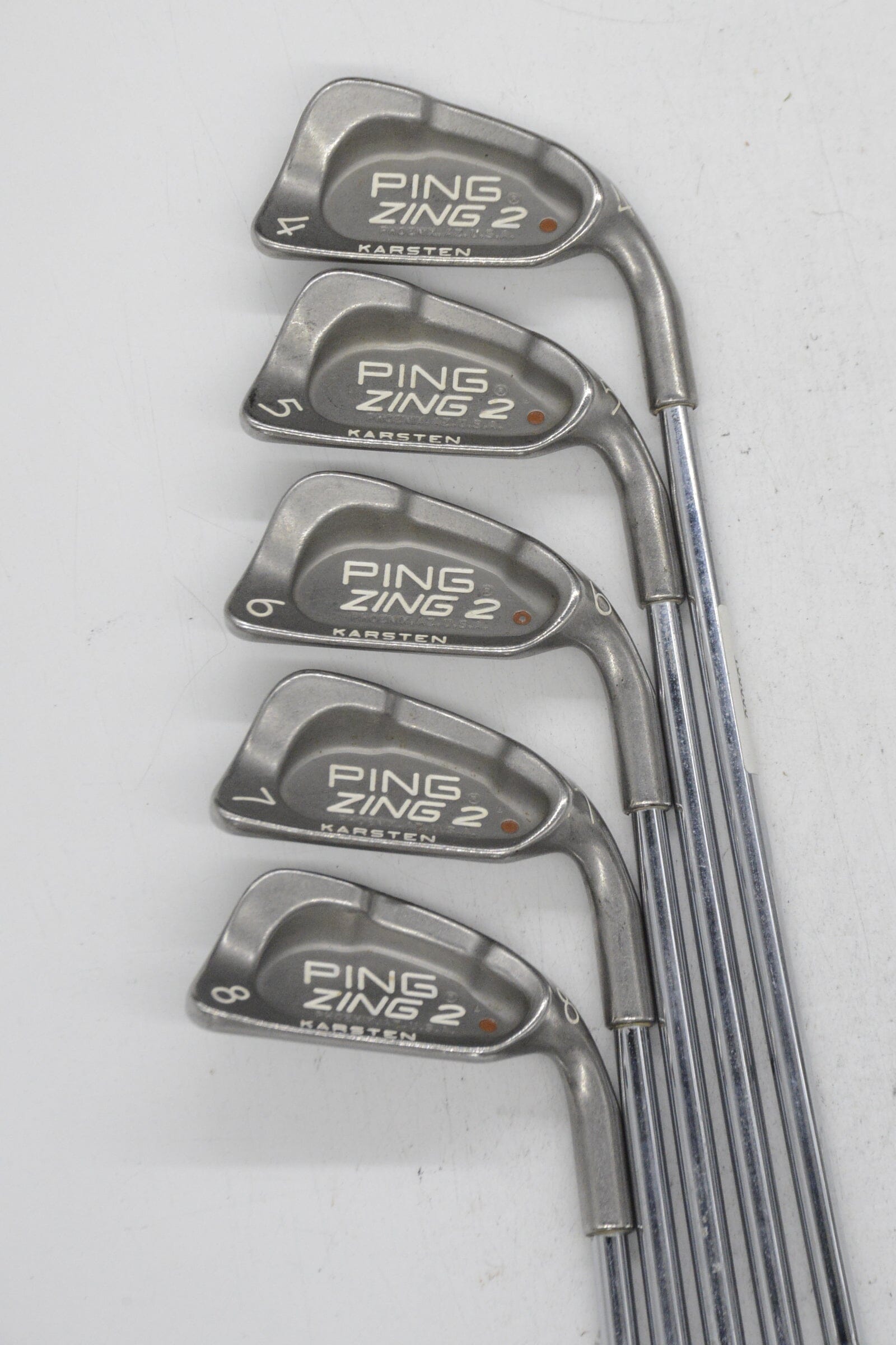 Ping Zing 2 4-8 Iron Set S Flex -0.5" Golf Clubs GolfRoots