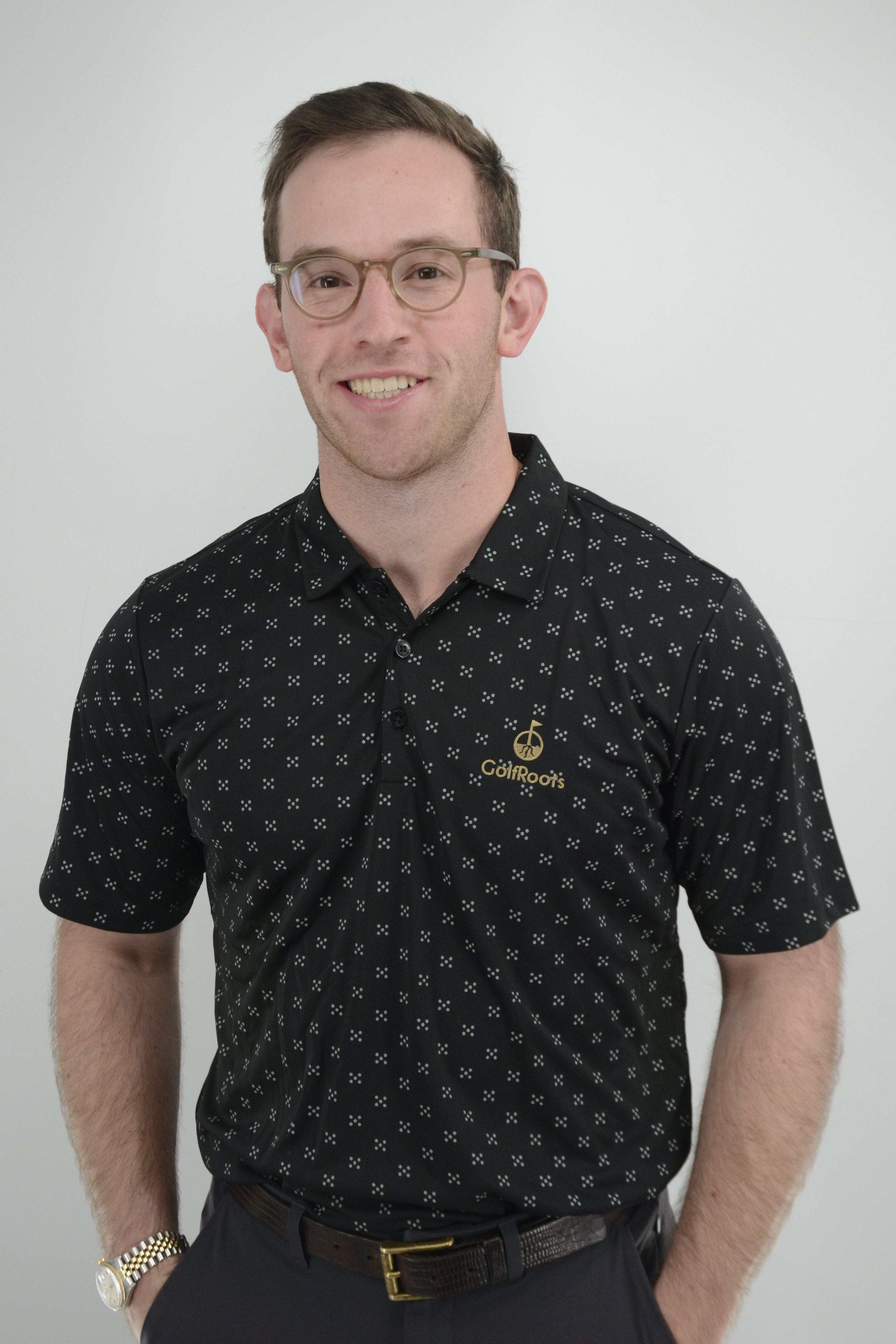 "The Alec" Limited Edition Polo GolfRoots XL Black