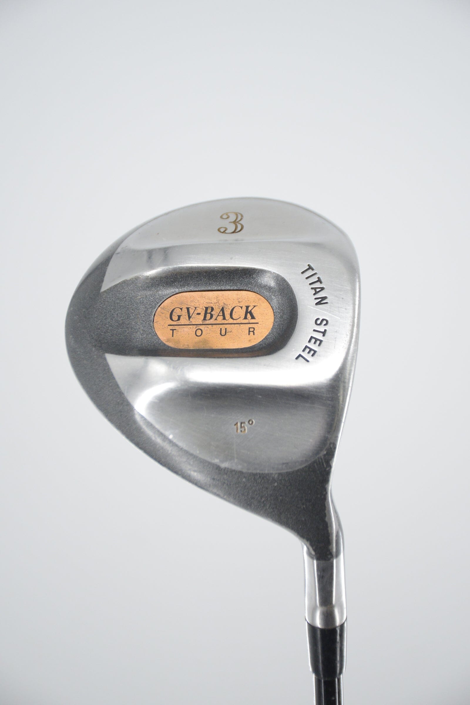GV-Back Titan Steel 3 Wood R Flex 43.75" Golf Clubs GolfRoots