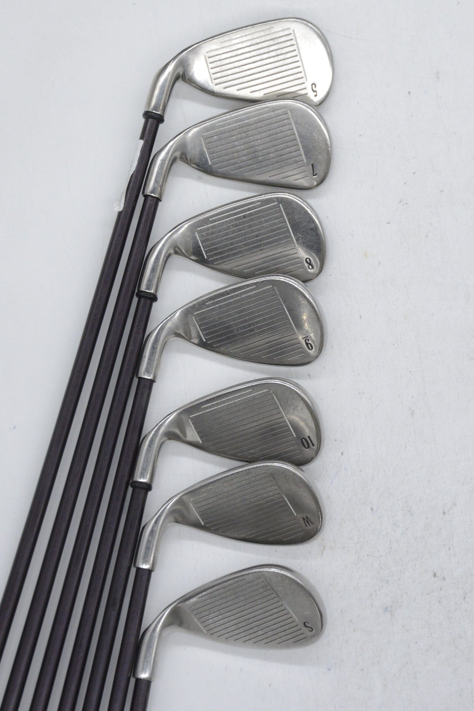 Women's Callaway Big Bertha Gems 5, 7-GW, SW Iron Set W Flex -0.5" Golf Clubs GolfRoots