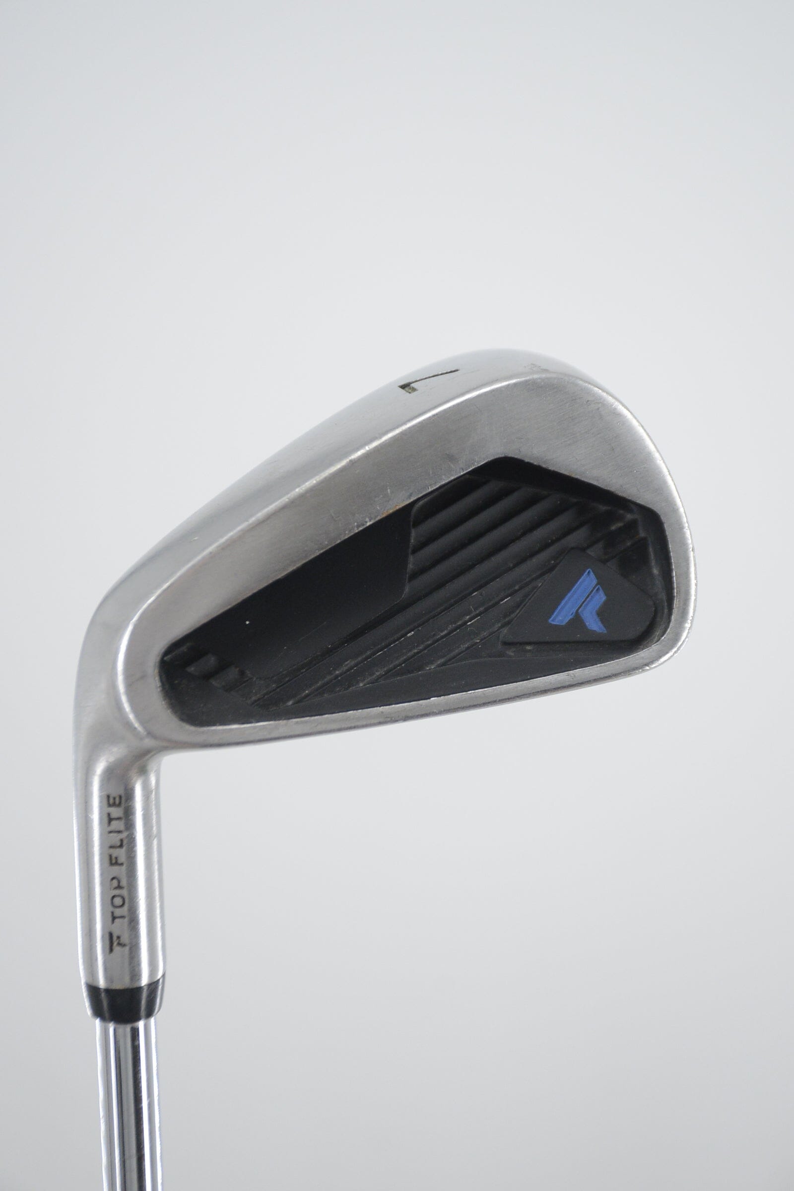 Lefty Top Flite Stainless 7 Iron S Flex 36.75" Golf Clubs GolfRoots