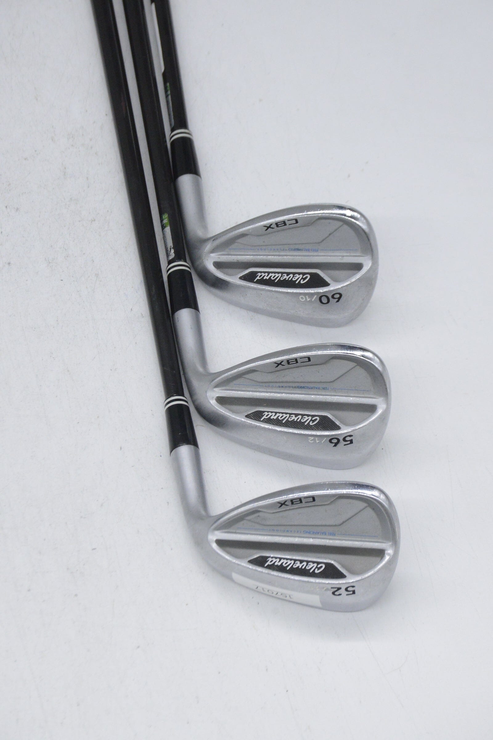 Cleveland CBX 52, 56, 60 Degree Wedge Set Wedge Flex Golf Clubs GolfRoots