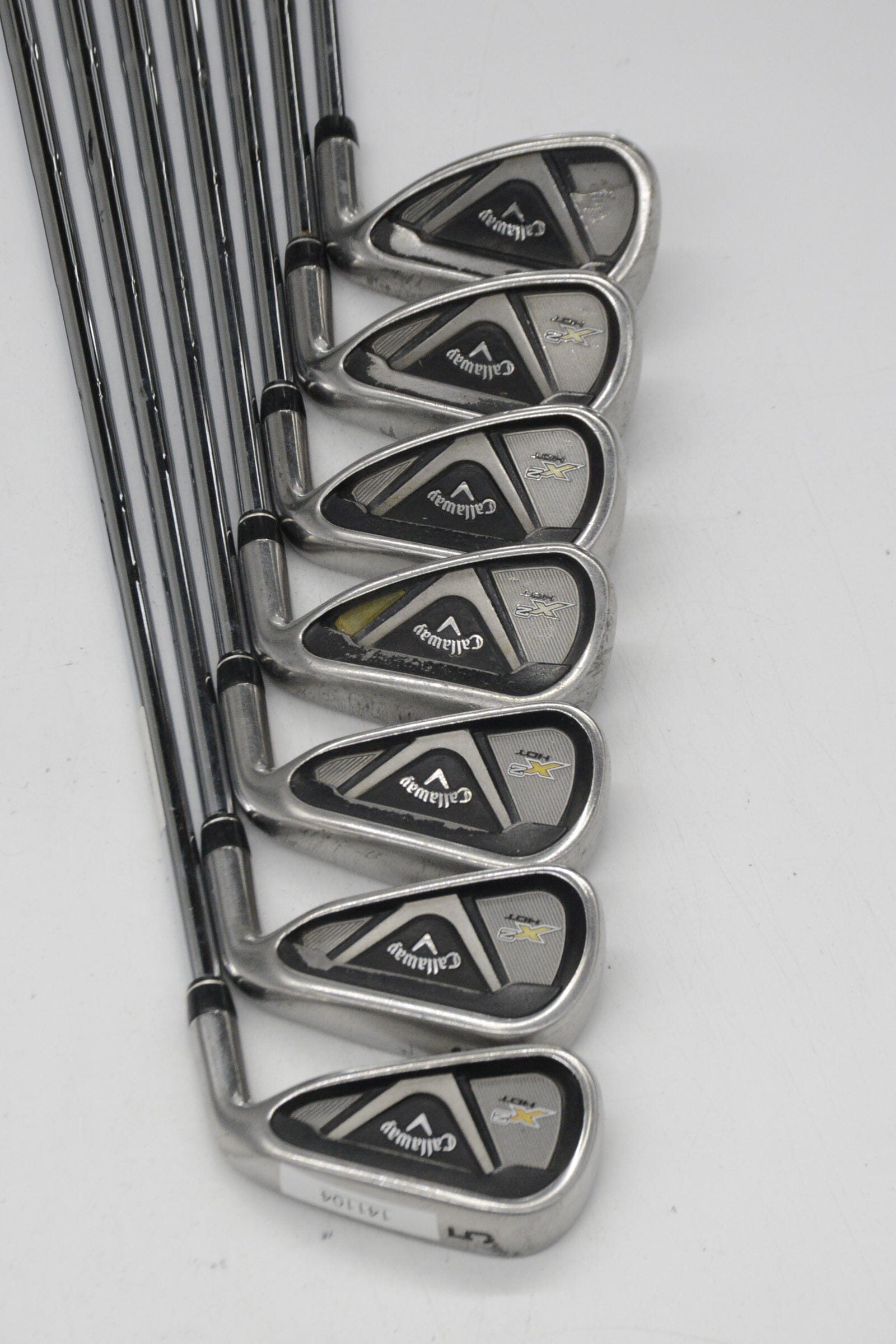 Callaway X2 Hot 5-AW Iron Set S Flex +1" Golf Clubs GolfRoots