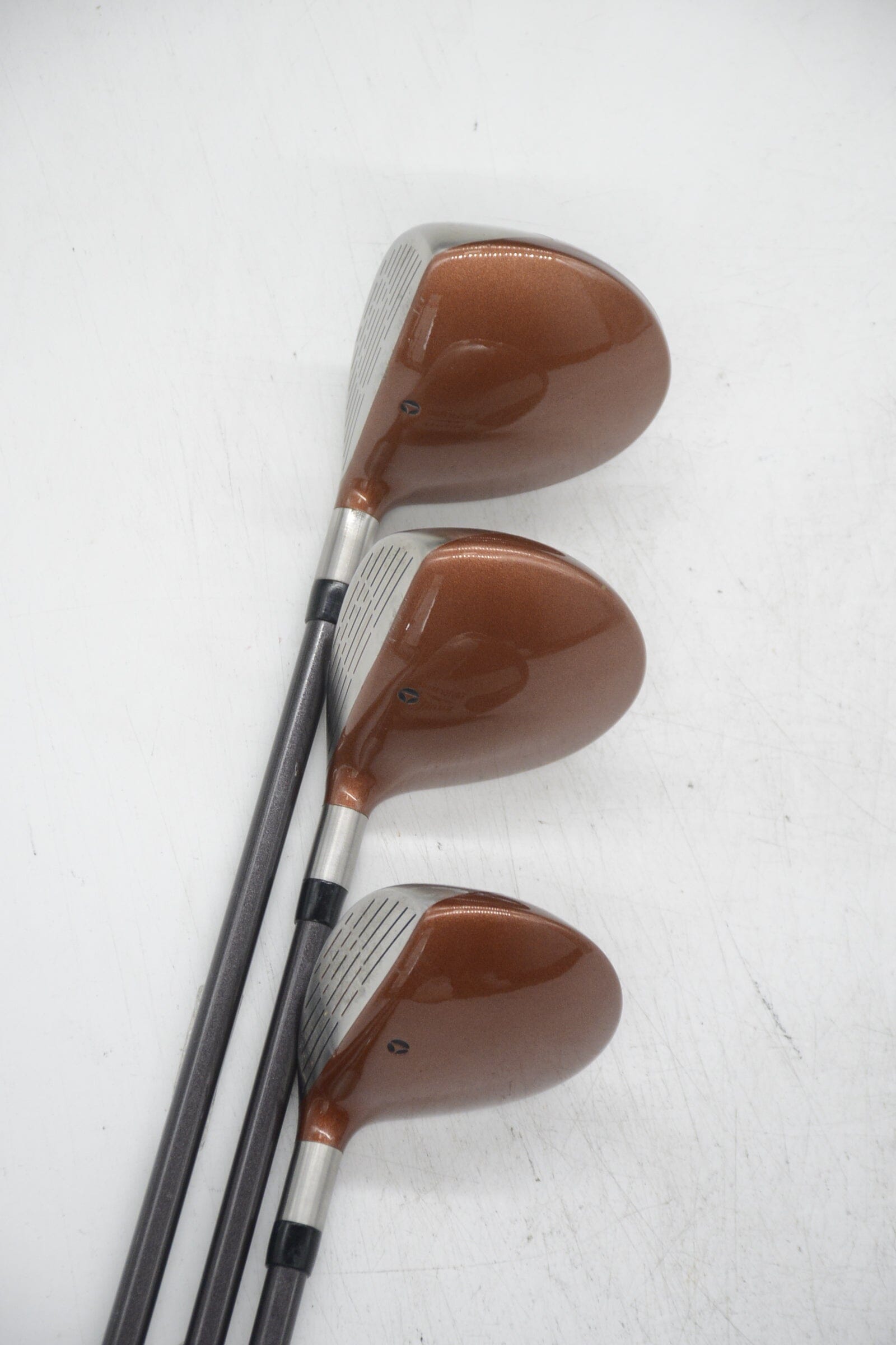 TaylorMade Burner Bubble D, 3W, 5W Wood Set R Flex Golf Clubs GolfRoots