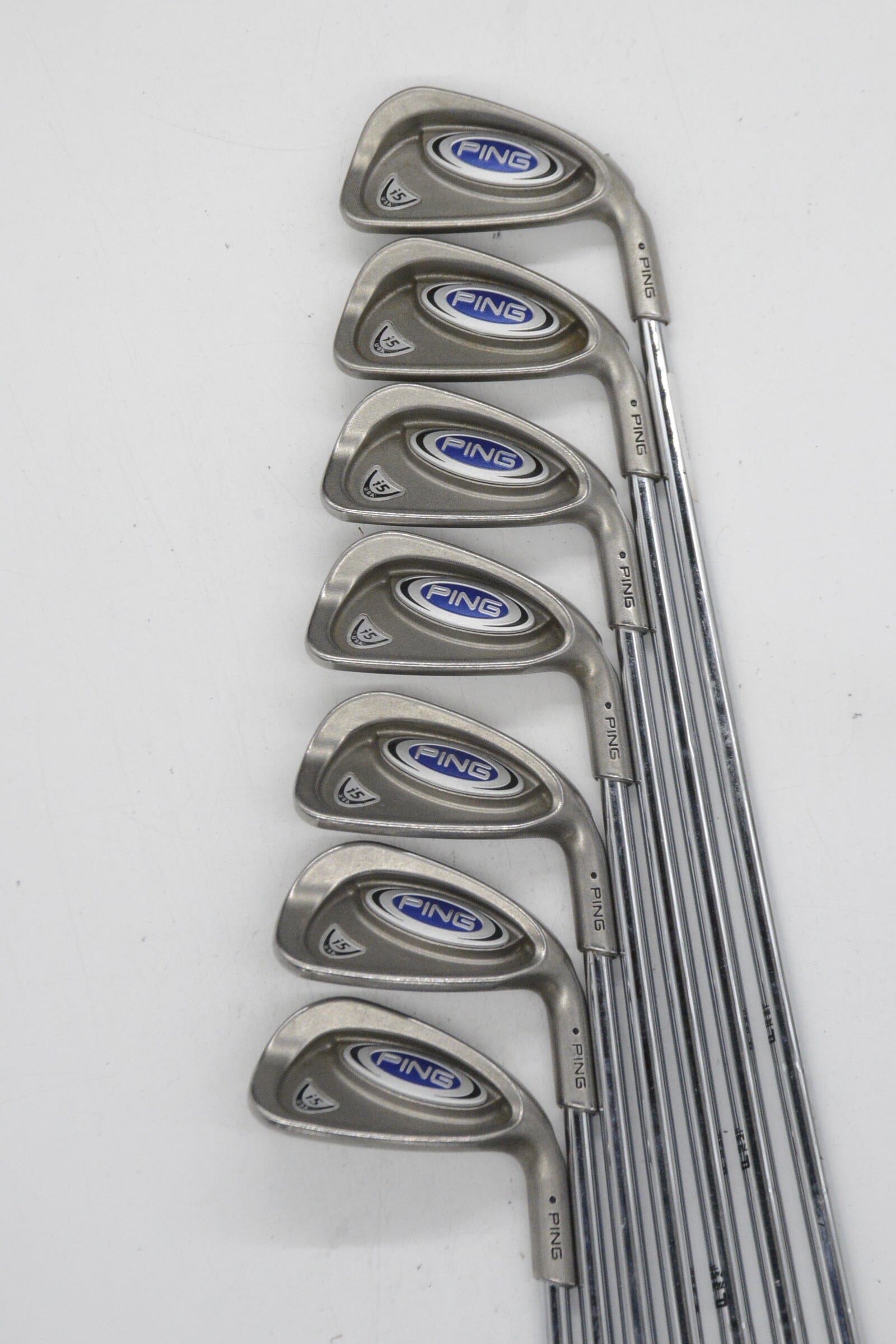 Ping I5 3-9 Iron Set R Flex -0.25" Golf Clubs GolfRoots