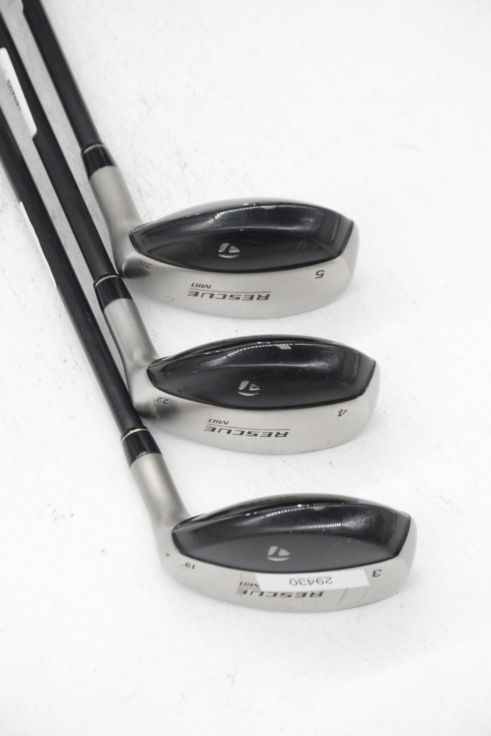TaylorMade Rescue Mid 3H, 4H, 5H Hybrid Set R Flex Golf Clubs GolfRoots