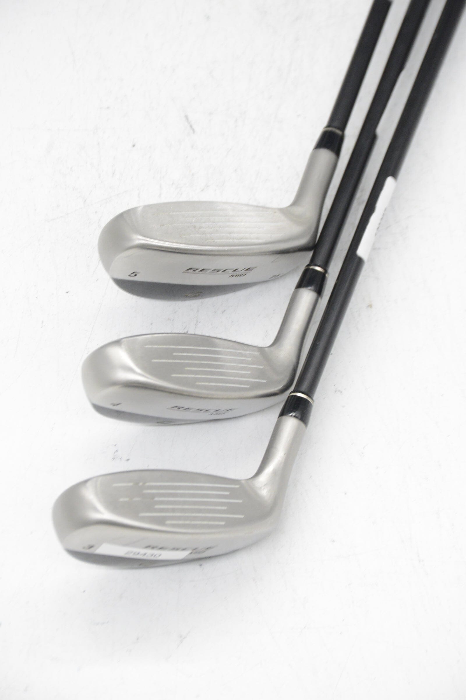 TaylorMade Rescue Mid 3H, 4H, 5H Hybrid Set R Flex Golf Clubs GolfRoots