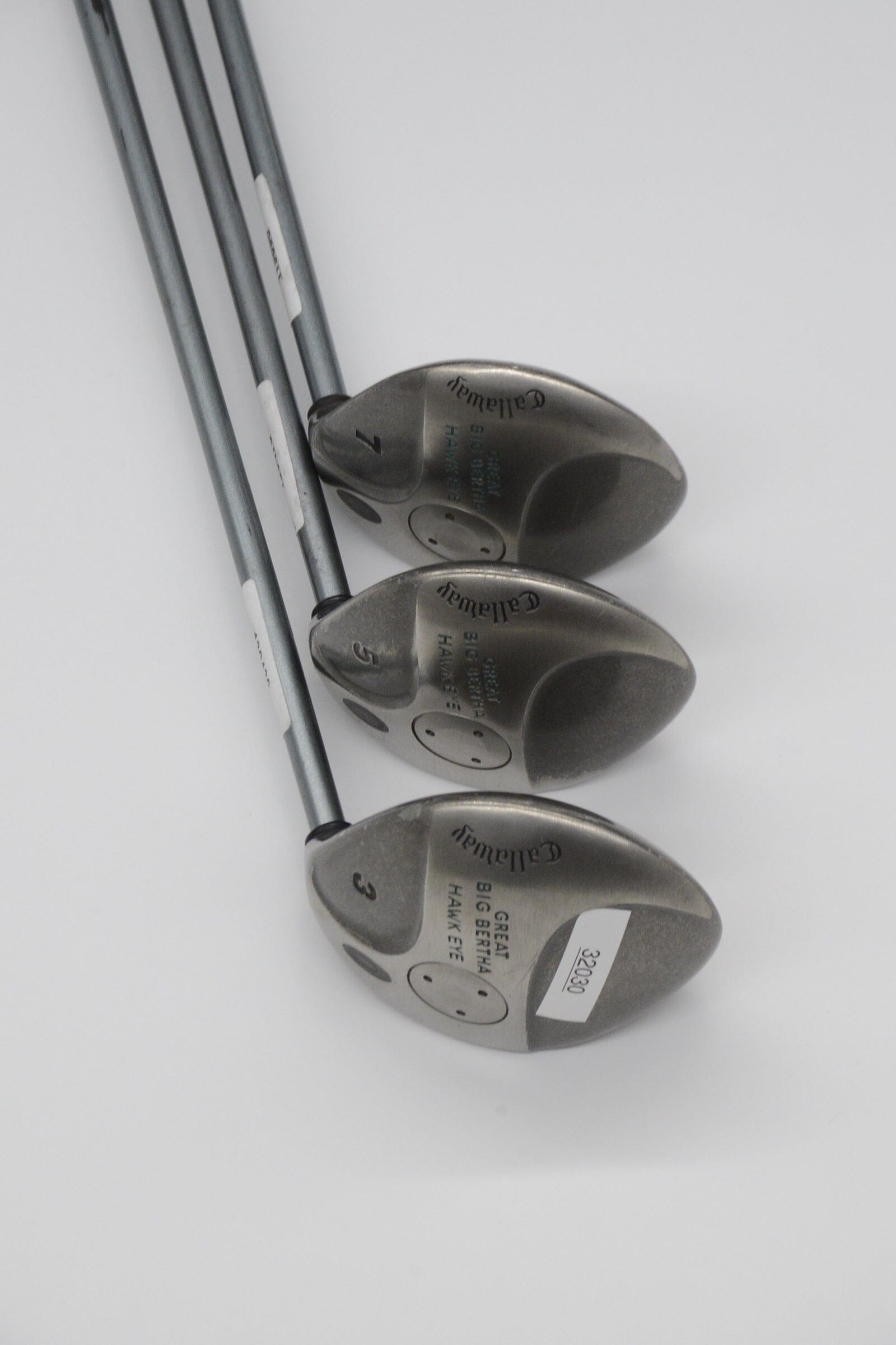 Women's Callaway Hawk Eye 3W, 5W, 7W Wood Set W Flex Golf Clubs GolfRoots