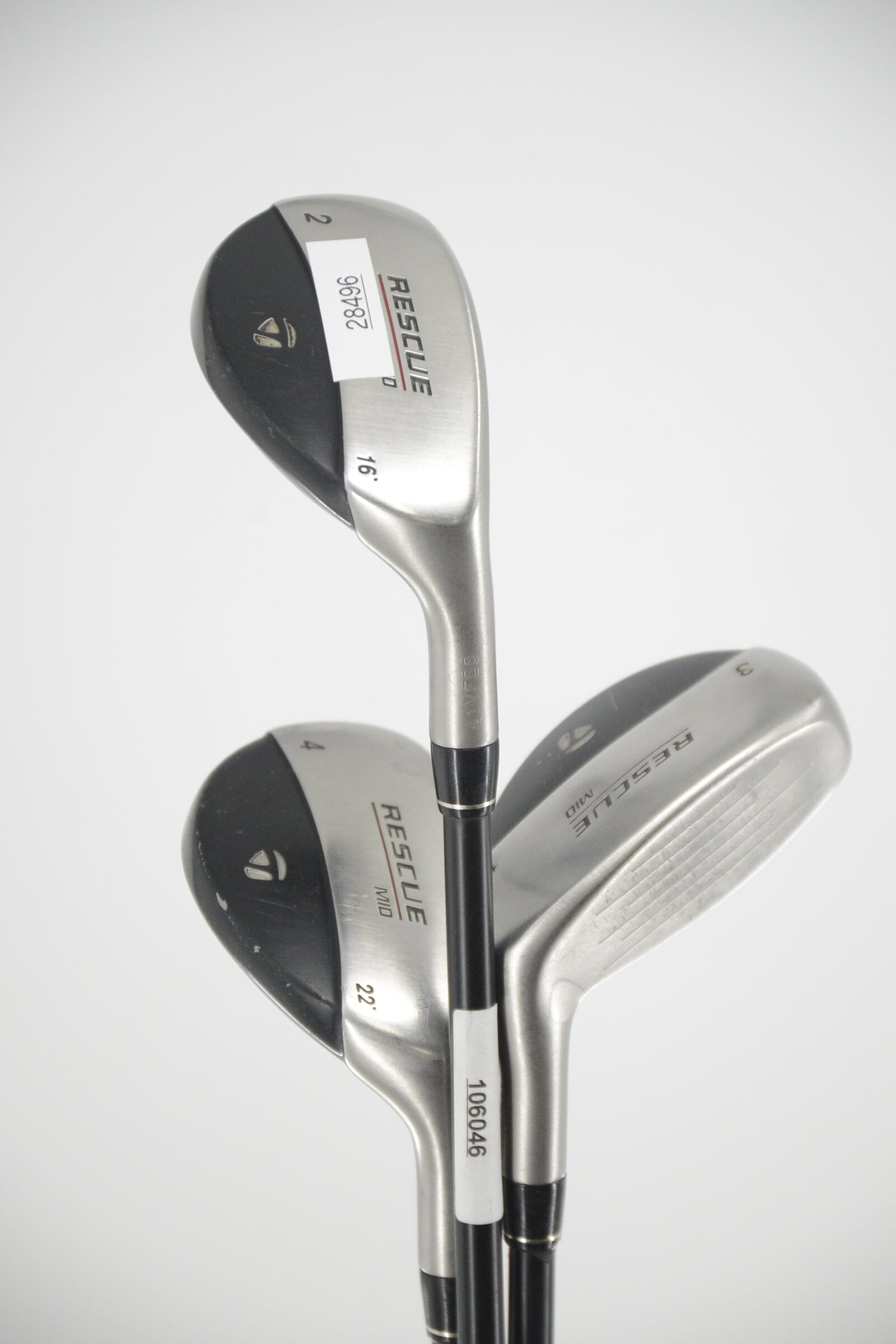 TaylorMade Rescue MID 2H, 3H, 4H Hybrid Set S Flex Golf Clubs GolfRoots