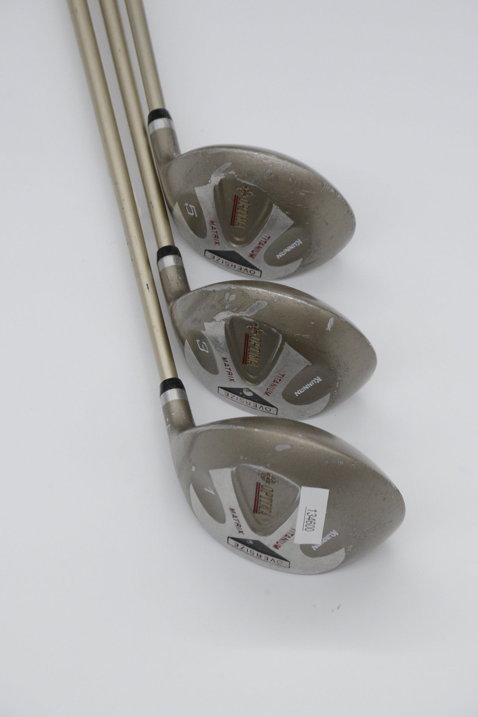 Women's Optima Oversize D, 3W, 5W Wood Set W Flex Golf Clubs GolfRoots