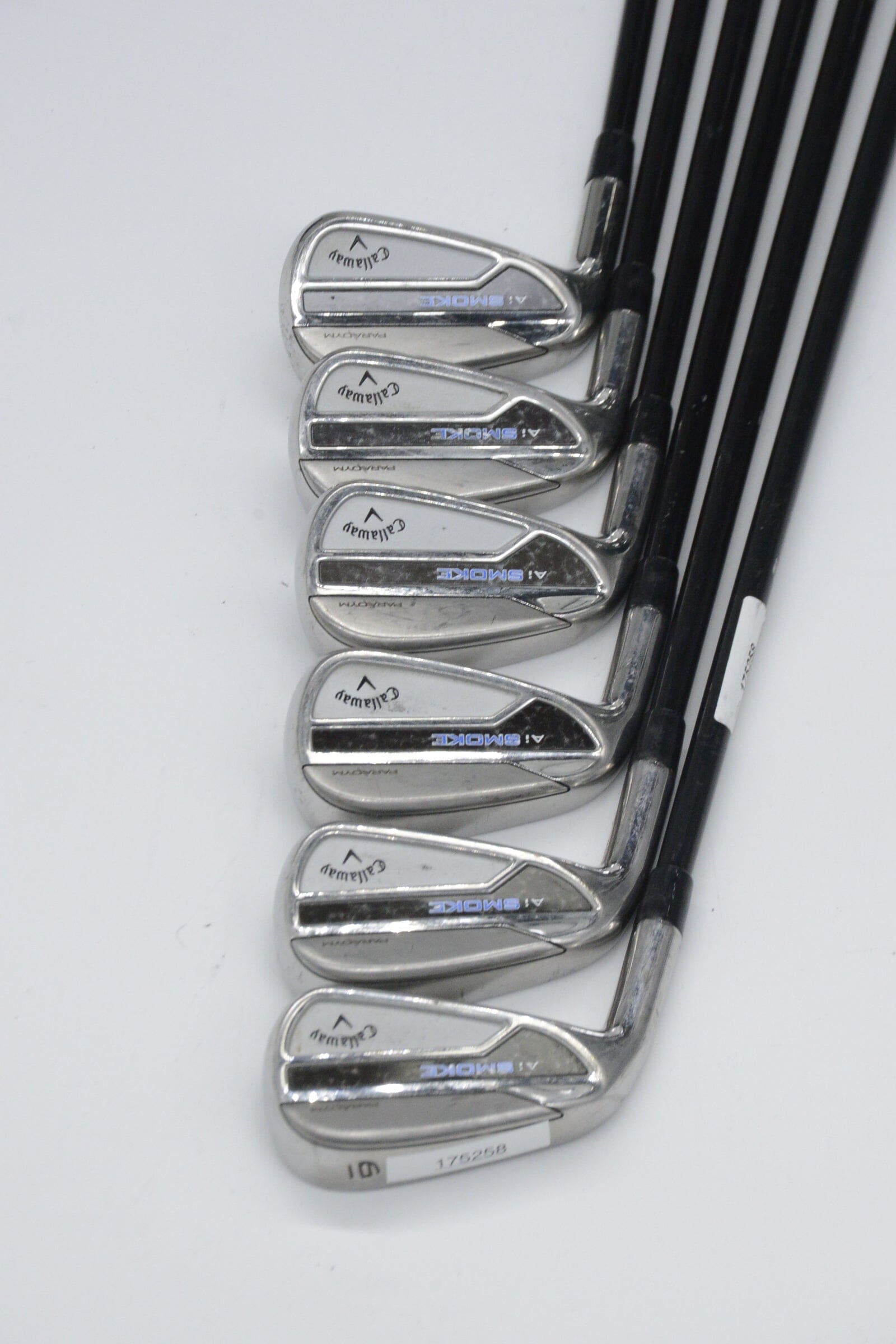Lefty Callaway Paradym Ai Smoke 6-AW Iron Set S Flex +0.25" Golf Clubs GolfRoots
