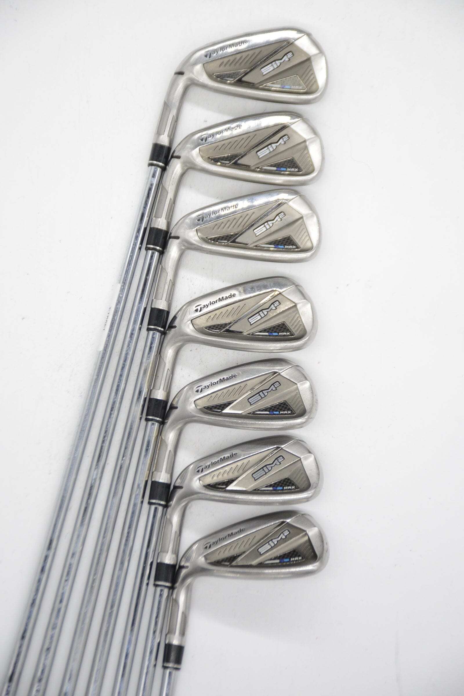 Lefty TaylorMade SIM2 Max 5-AW Iron Set R Flex Std Length Golf Clubs GolfRoots