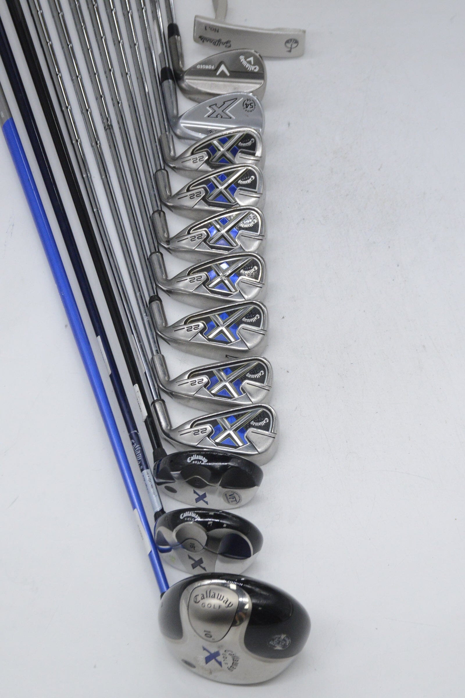 Callaway X-22 Mixed Full Set Uniflex Std Length Golf Clubs GolfRoots