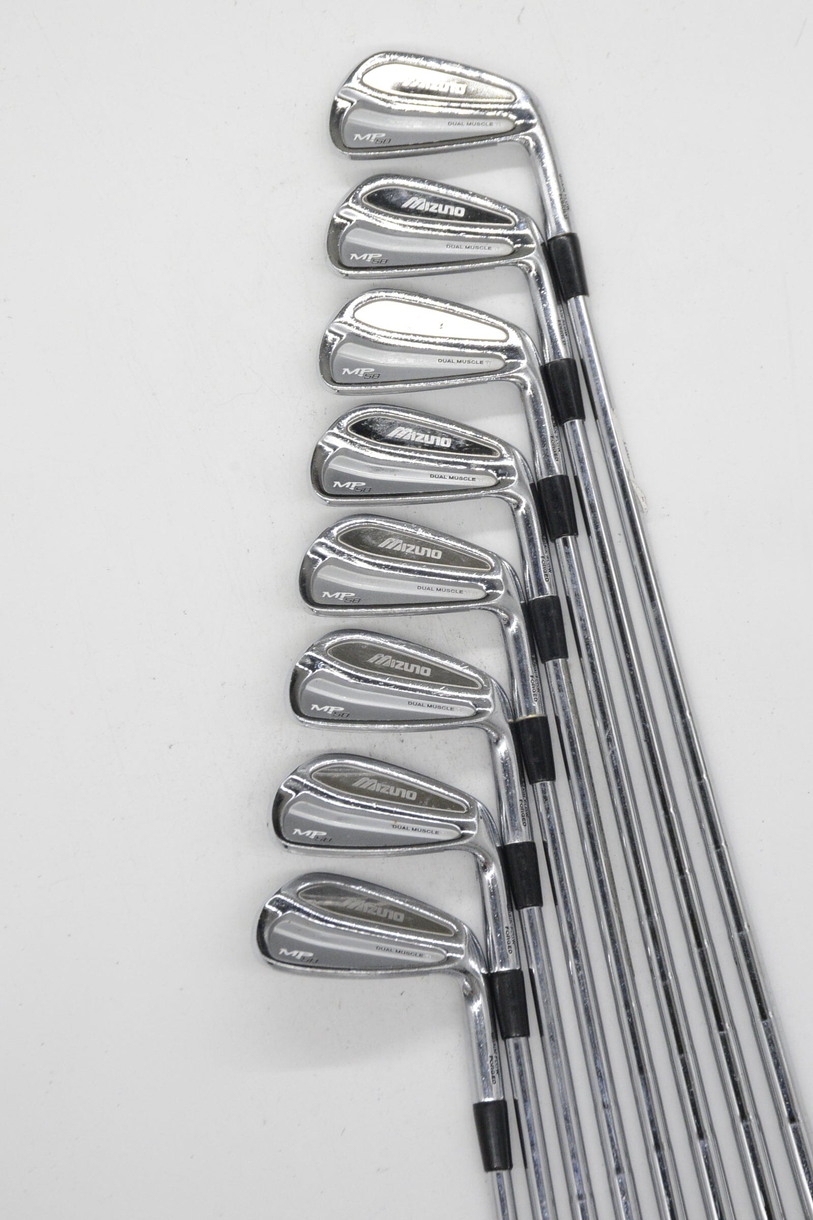 Mizuno MP-58 3-PW Iron Set X Flex +0.5" Golf Clubs GolfRoots