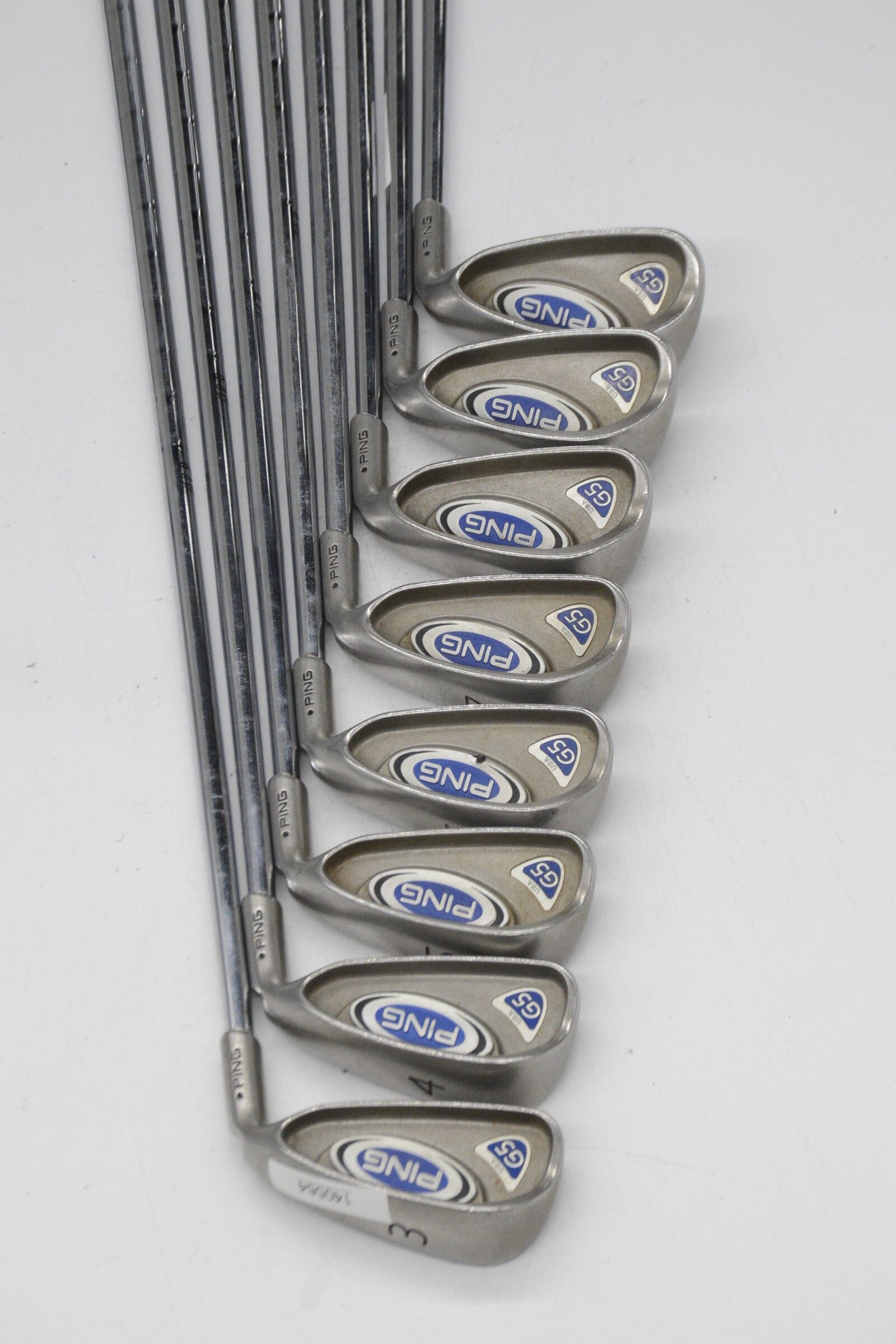 Ping G5 3-PW Iron Set S Flex -0.25" Golf Clubs GolfRoots
