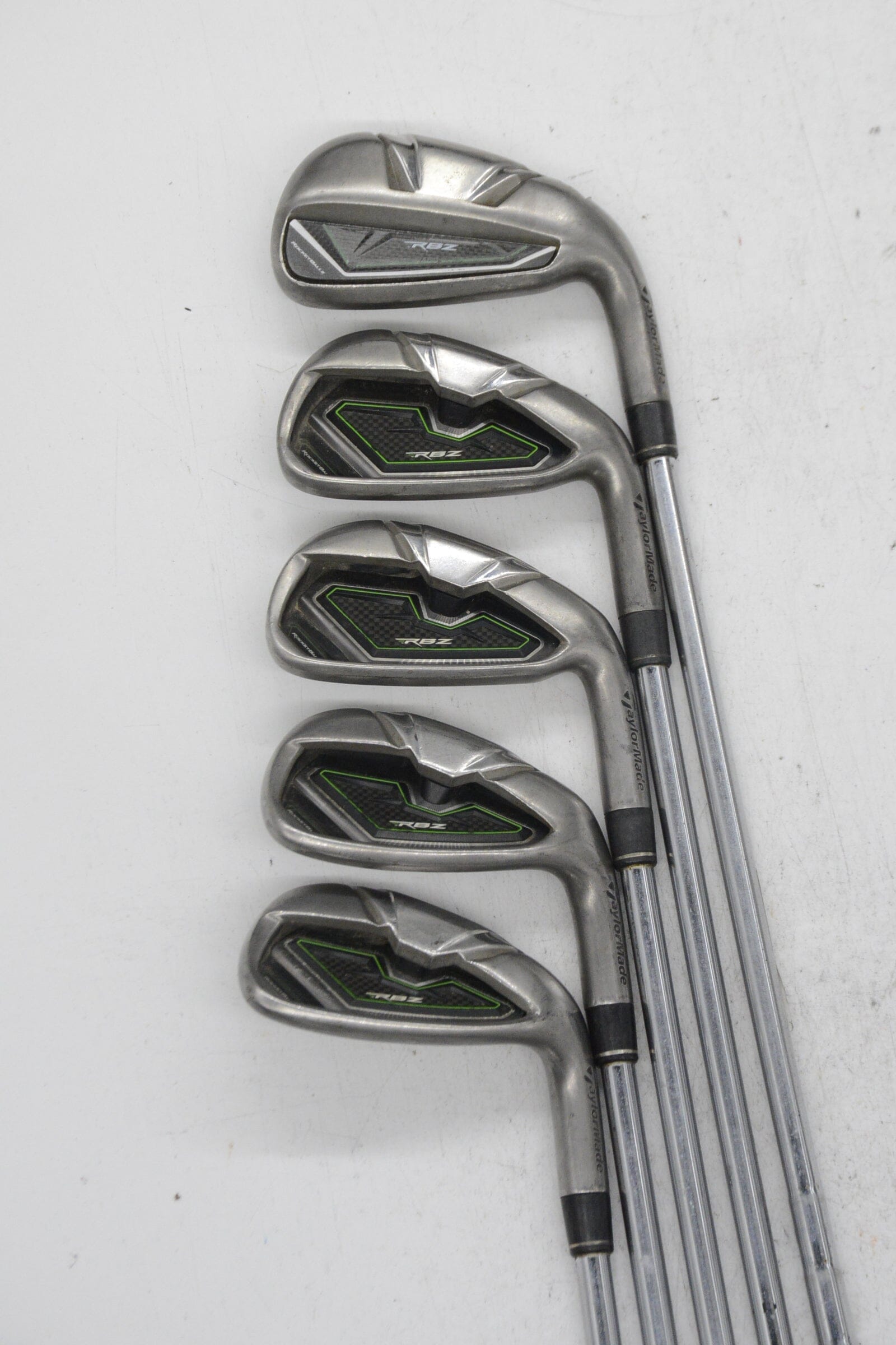 TaylorMade Rocketballz 5-7, 9-PW Iron Set S Flex +0.5" Golf Clubs GolfRoots