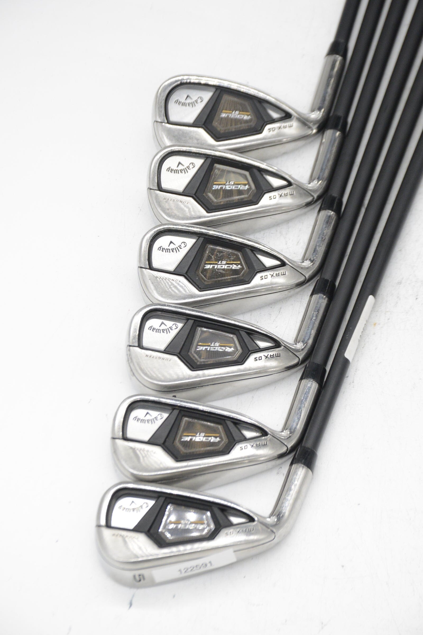 Lefty Callaway Rogue ST Max OS 5-PW Iron Set R Flex -1" Golf Clubs GolfRoots