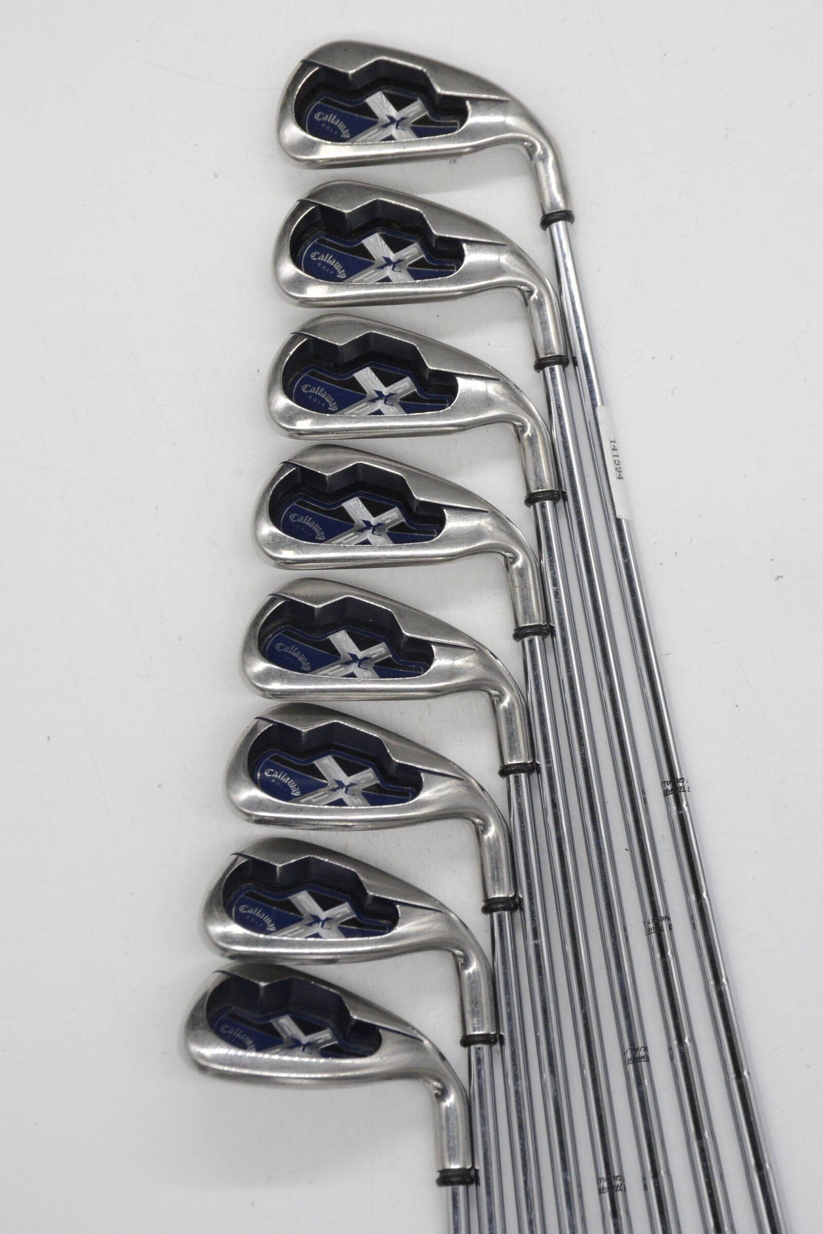Callaway X-18 3-PW Iron Set Uniflex Std Length Golf Clubs GolfRoots