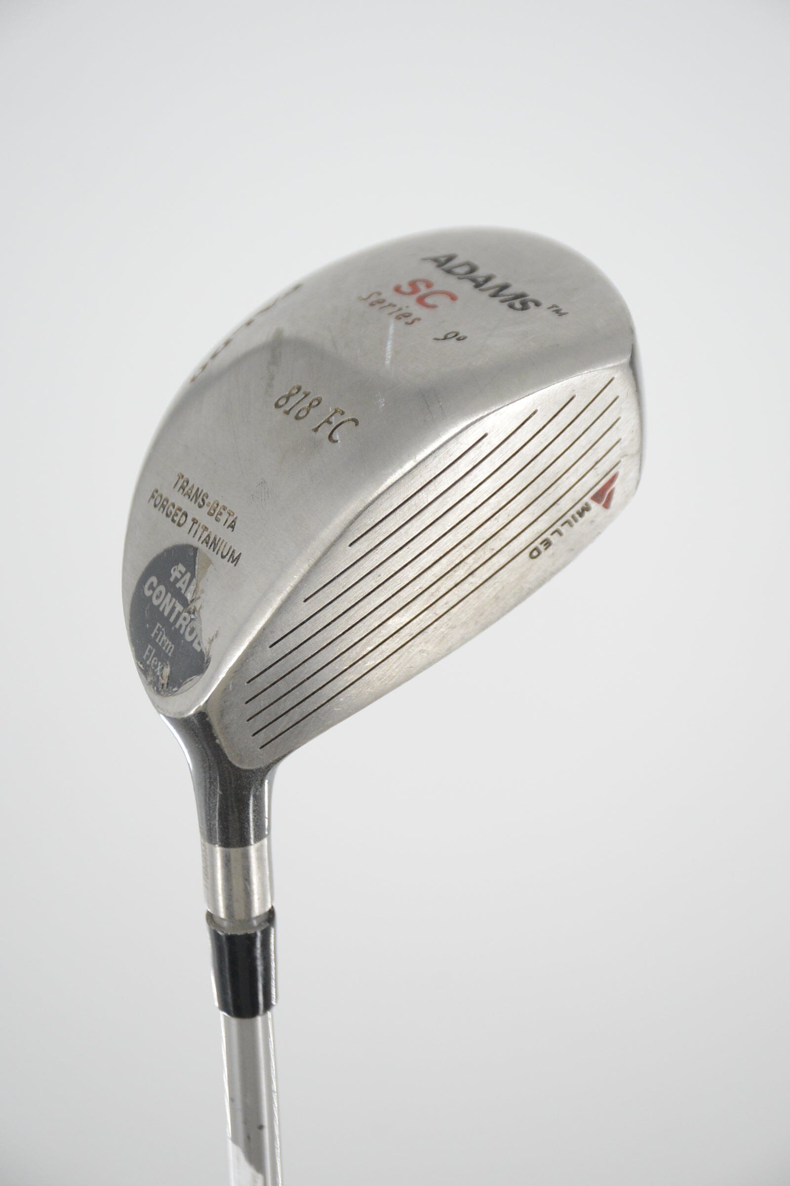 Adams 819 FC 9 Degree Driver S Flex 45" Golf Clubs GolfRoots