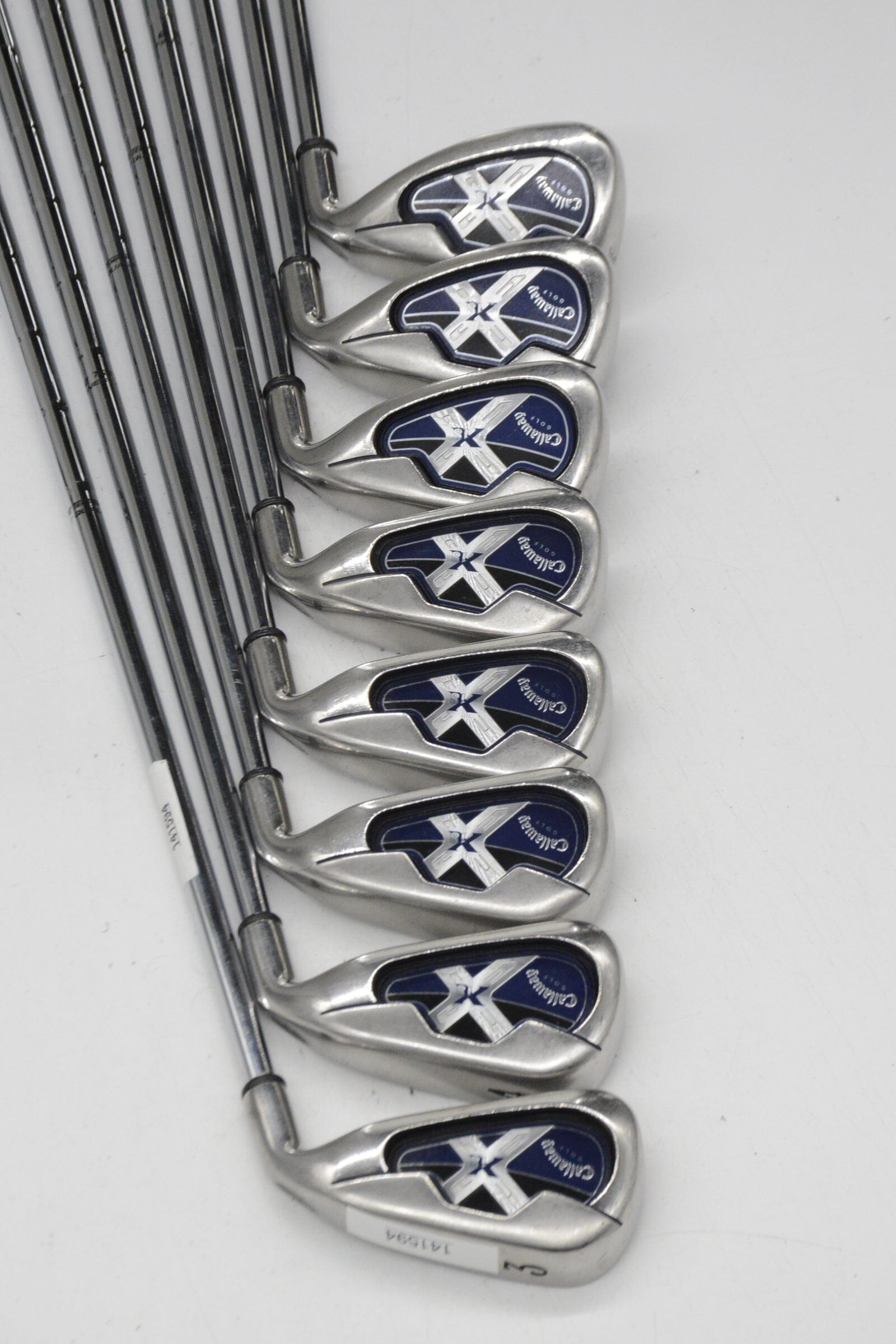 Callaway X-18 3-PW Iron Set Uniflex Std Length Golf Clubs GolfRoots