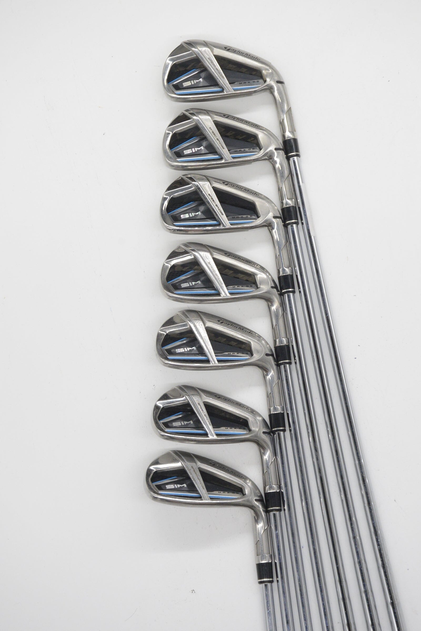 TaylorMade SIM Max OS 5-AW Iron Set R Flex Std Length Golf Clubs GolfRoots