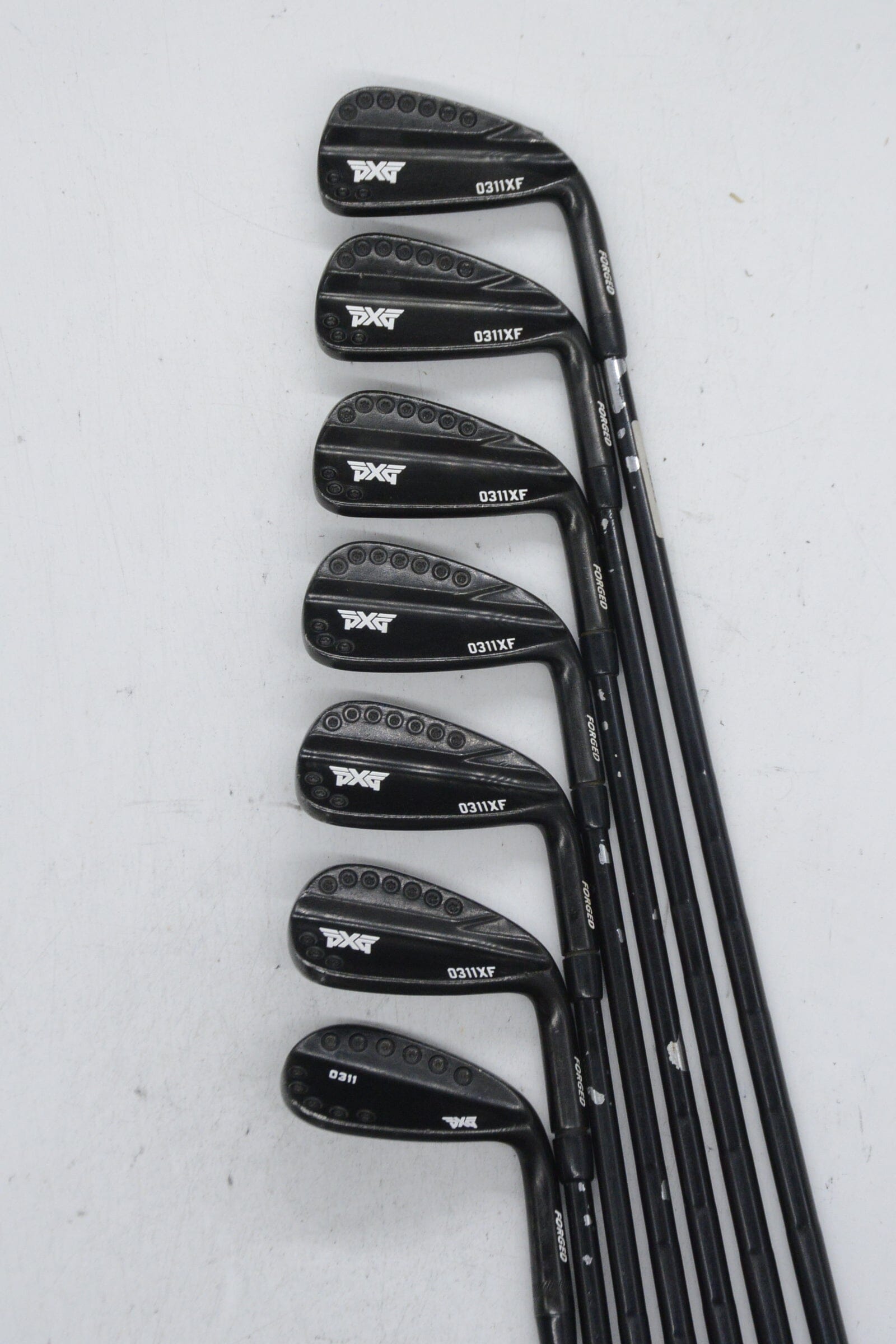 PXG 0311XF Xtreme Dark 5-GW Iron Set S Flex Std Length Golf Clubs GolfRoots