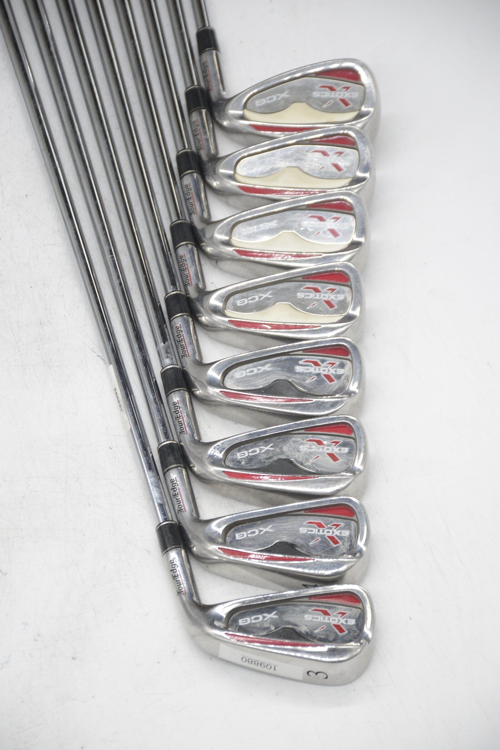 Tour Edge Exotics XCG 3-PW Iron Set R Flex -1.25" Golf Clubs GolfRoots