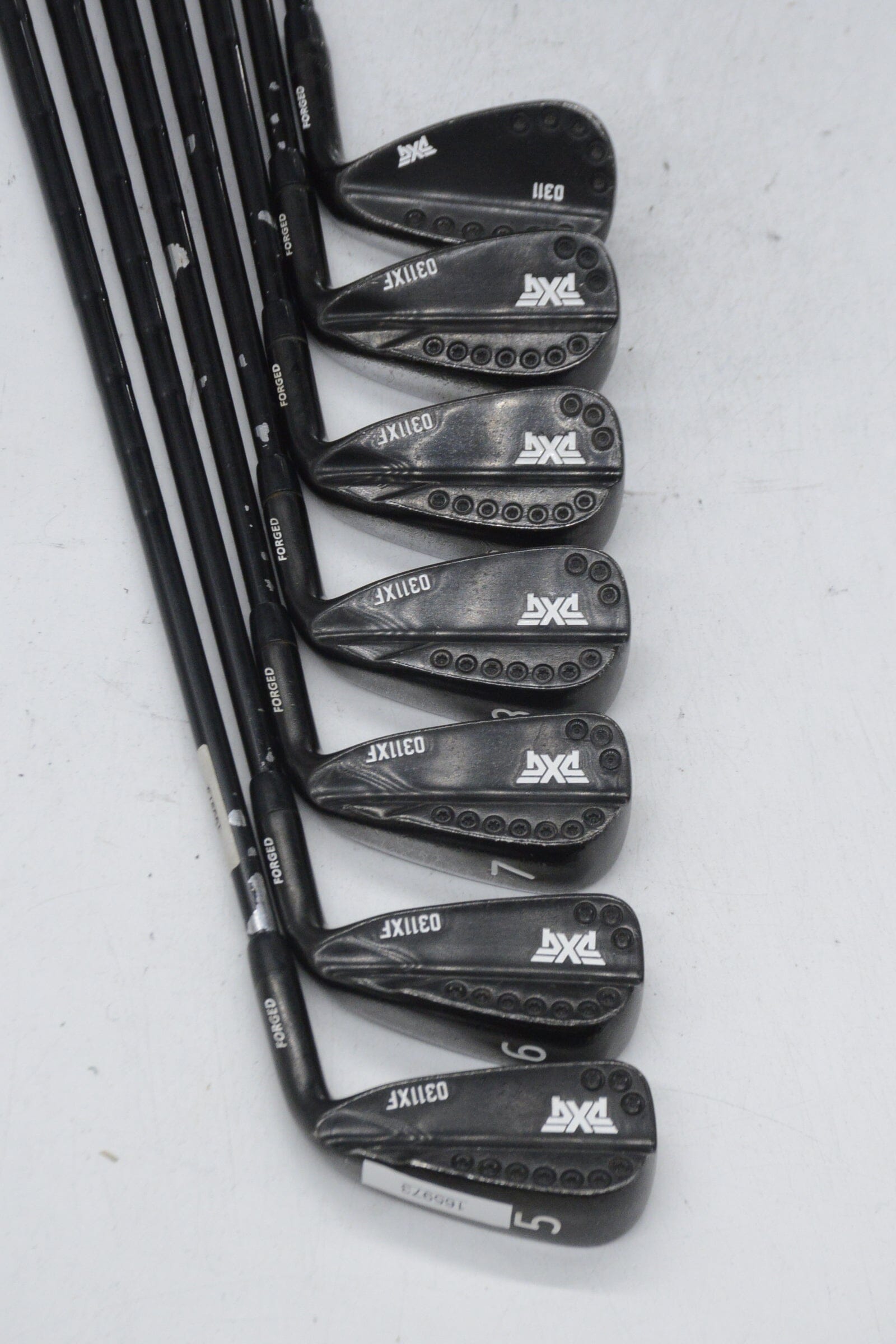 PXG 0311XF Xtreme Dark 5-GW Iron Set S Flex Std Length Golf Clubs GolfRoots